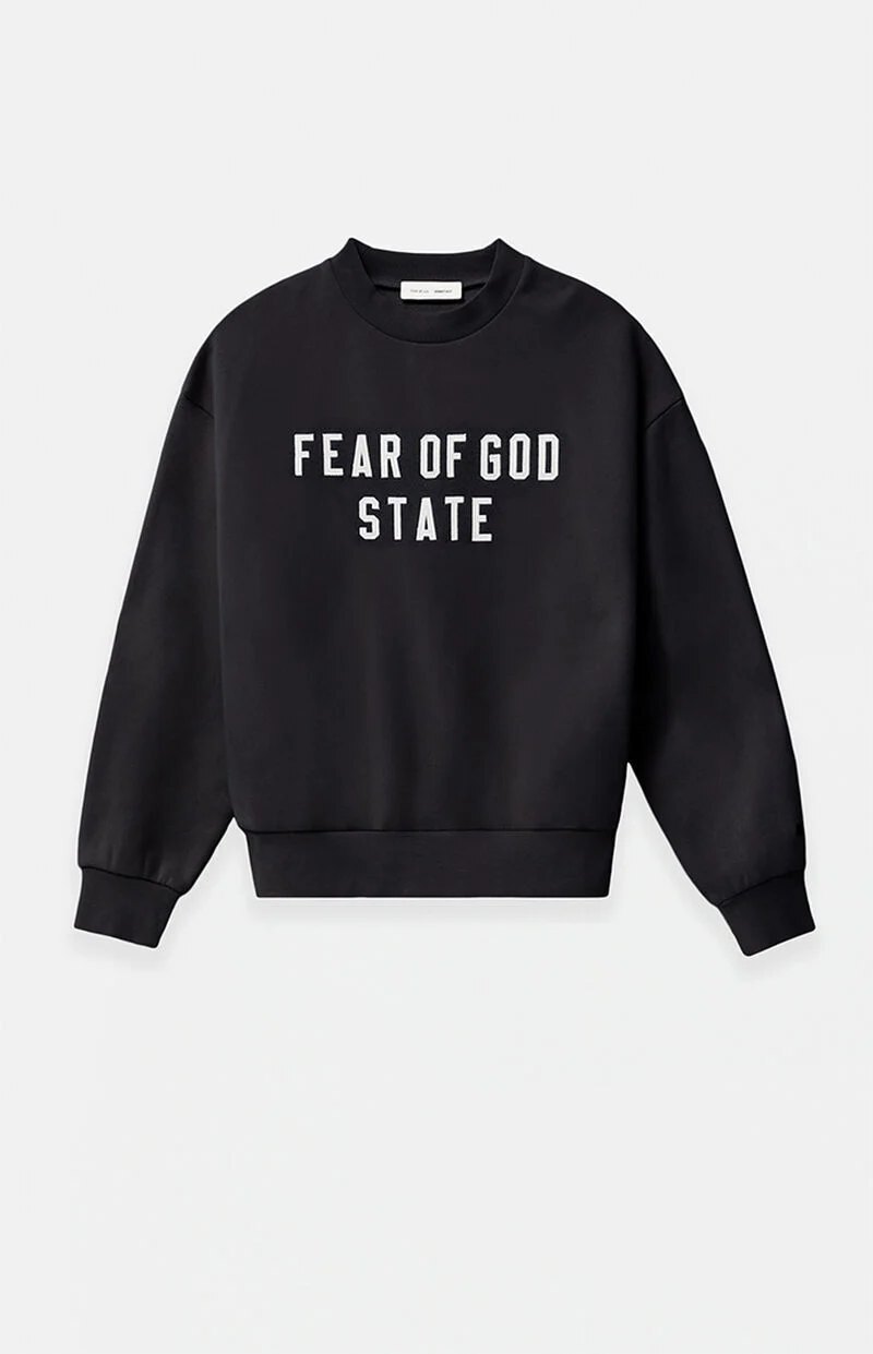 Fear of God ESSENTIALS  90s Fit Fleece Crewneck Sweatshirt