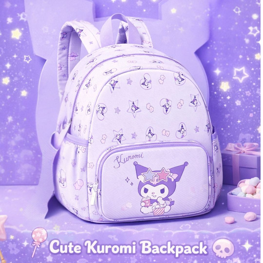 Kuromi - Sanrio | Backpack | school bag
