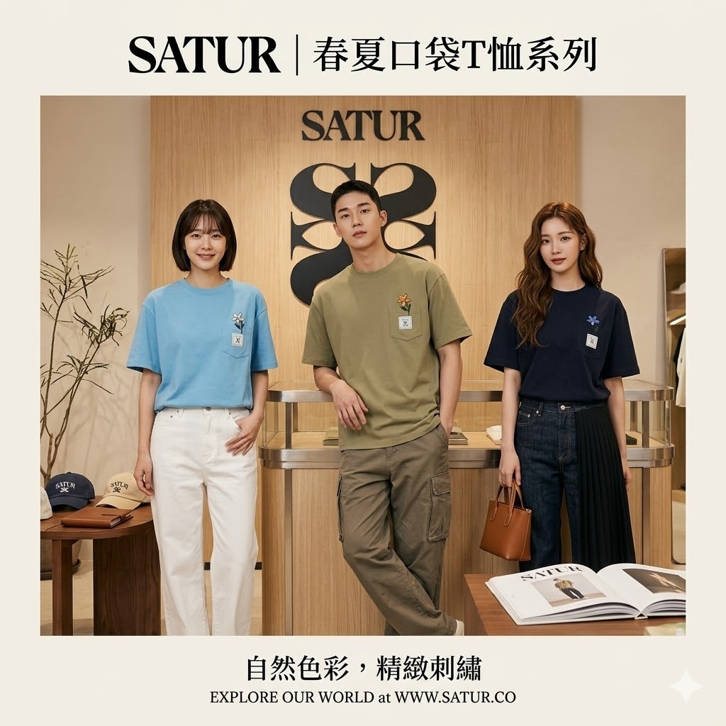 【直播】SATUR LX040211 男女同款短袖上衣
