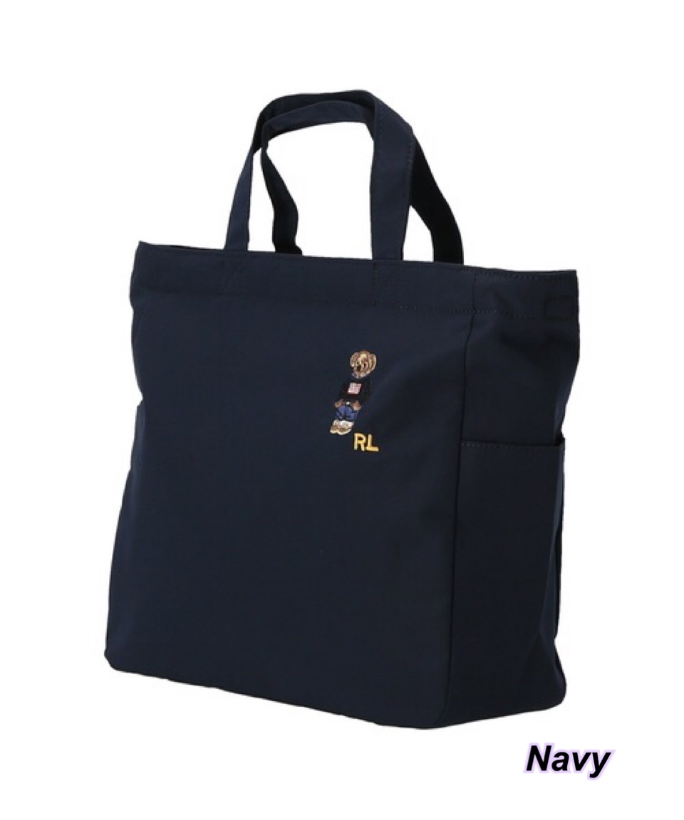 260403 Polo Ralph Lauren (bear 圖案） 2 way bag Size L / 多色