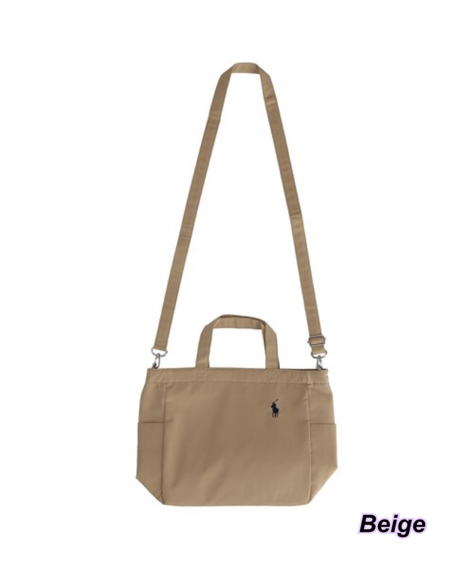 260403 Polo Ralph Lauren (馬仔圖案） 2 way bag Size L / 多色