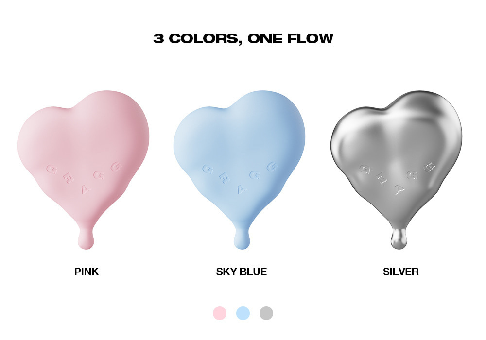 GRAGG / MAGSAFE FLOW HEART BATTERY - CHROME