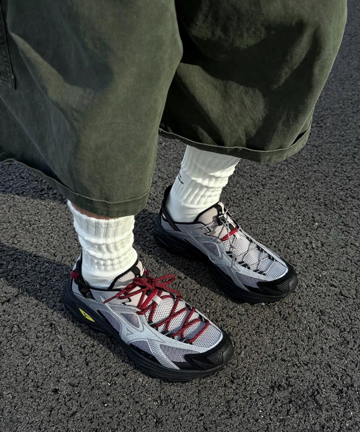 [預訂] MIZUNO Racer Trail V2 | Grey Red