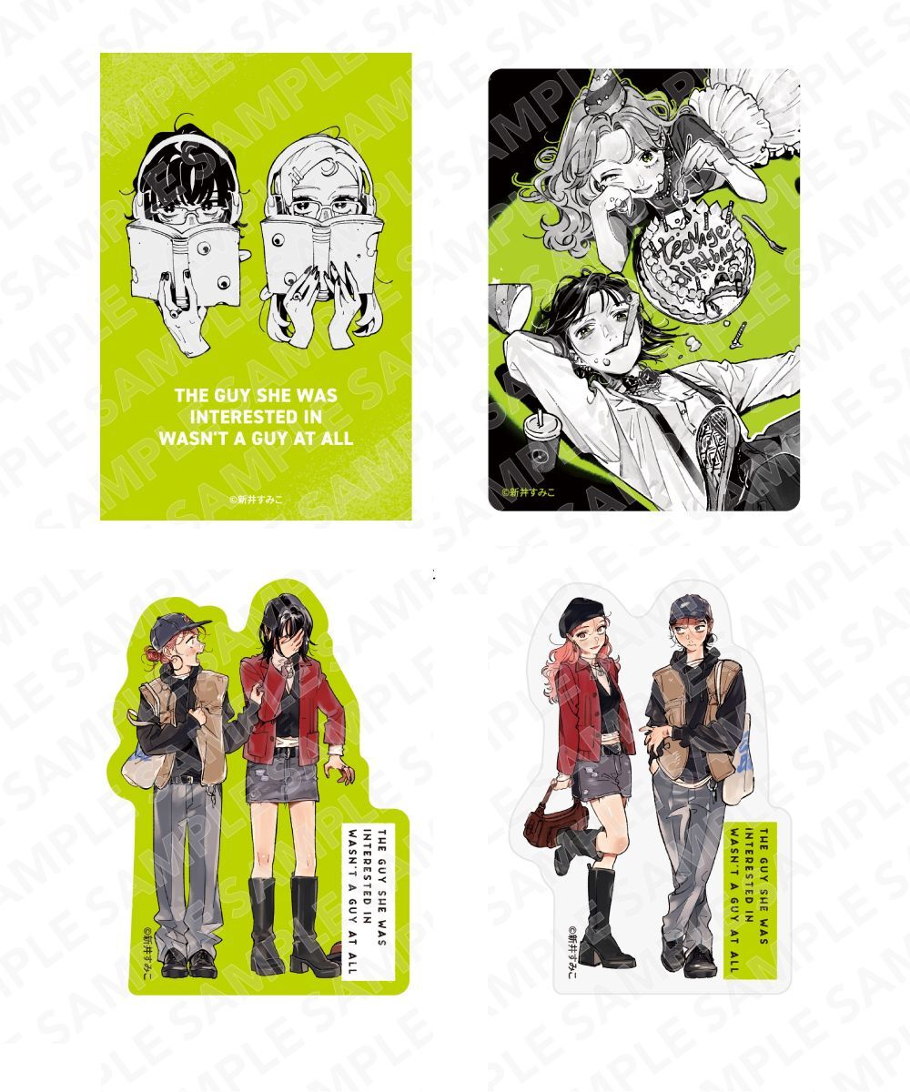 預購-我在意的對象並不是男人　貼紙 系列【日本進口精品】
