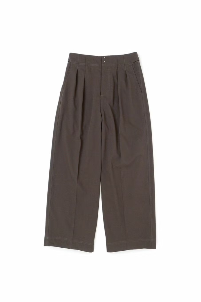 MY COTTON TOUCH WIDE TROUSERS (2COL)