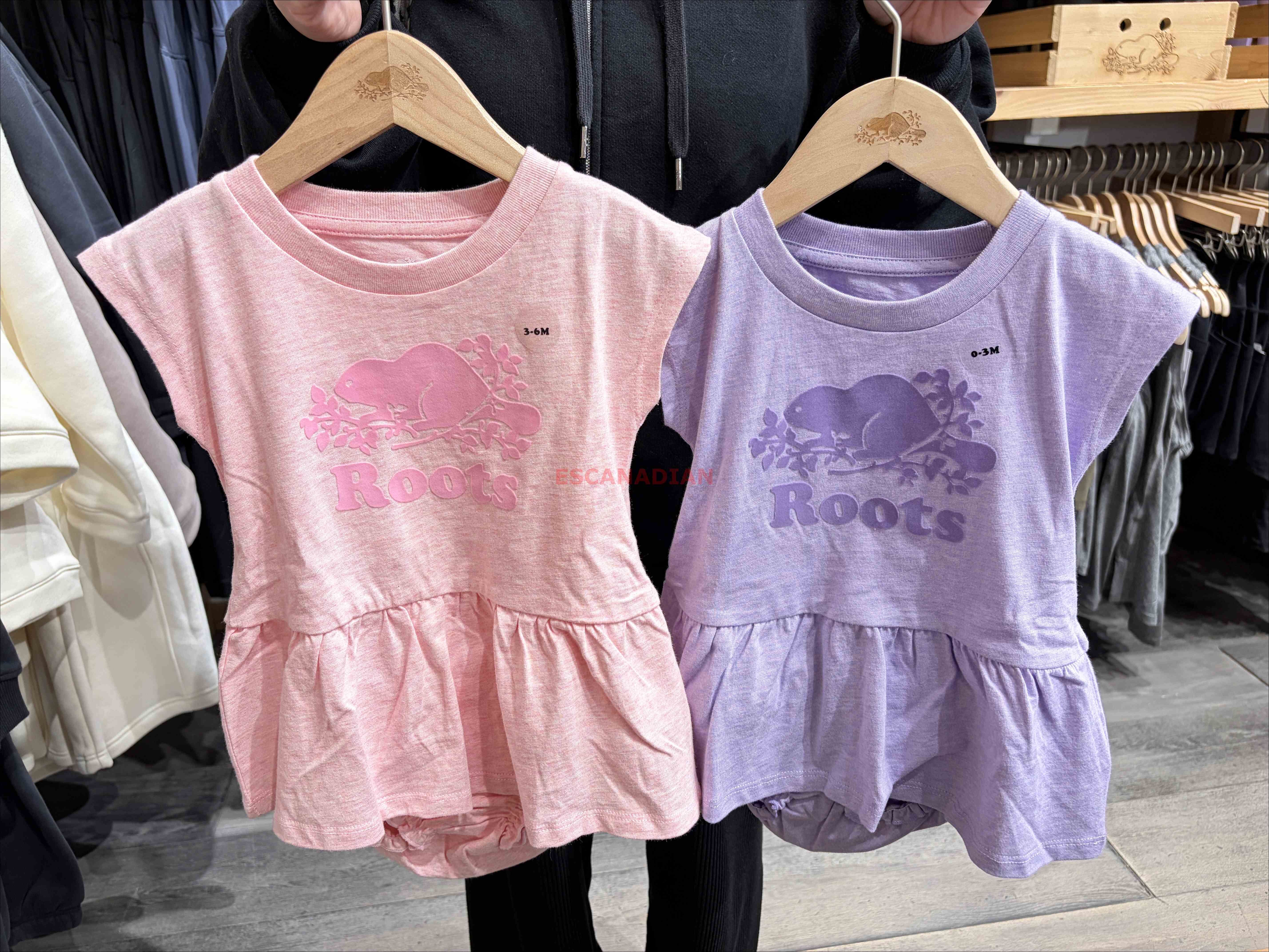 Baby ROOTS 經典款 海狸 洋裝 (2色) (附安全褲)