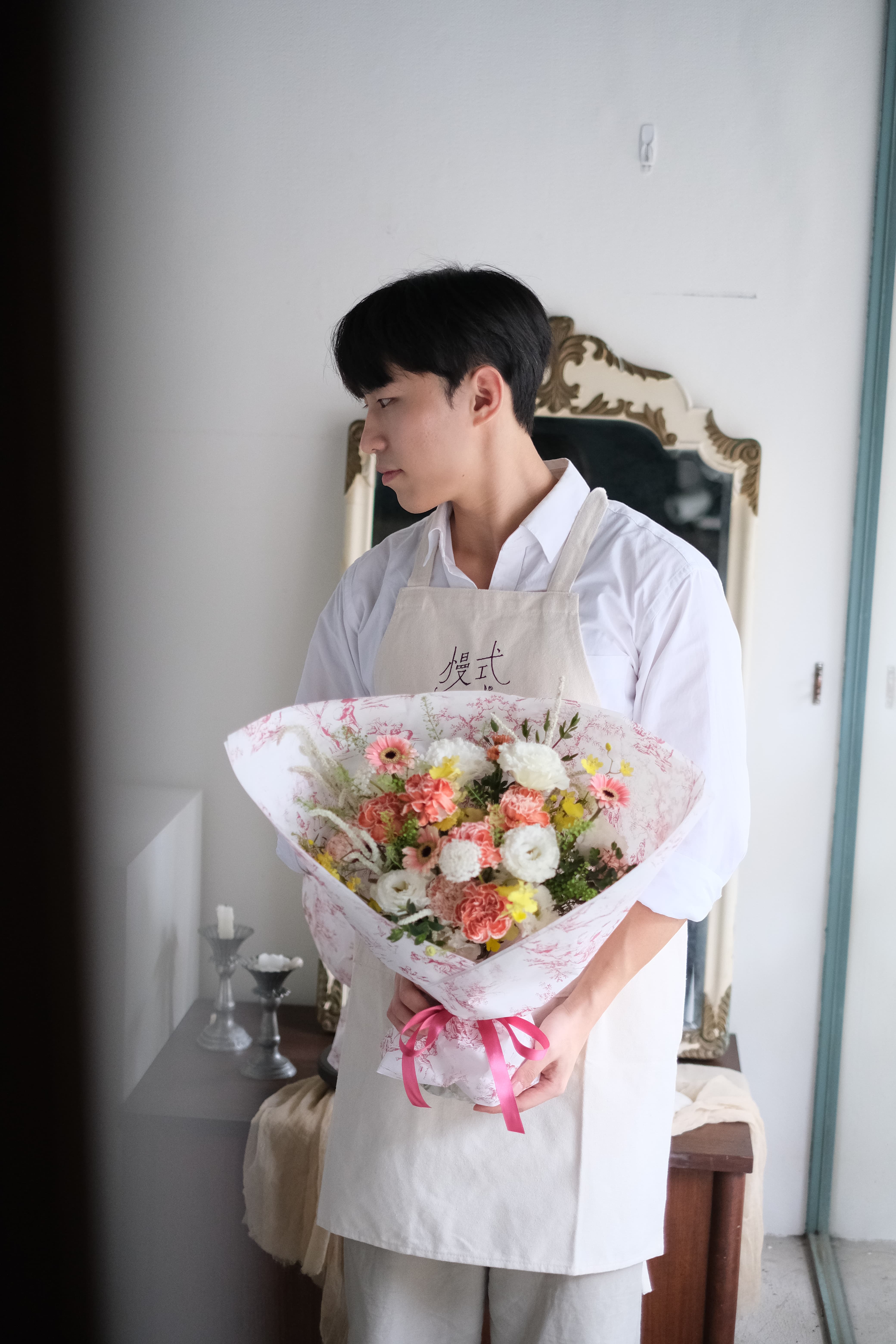 心之緋紅｜慢式母親節花束