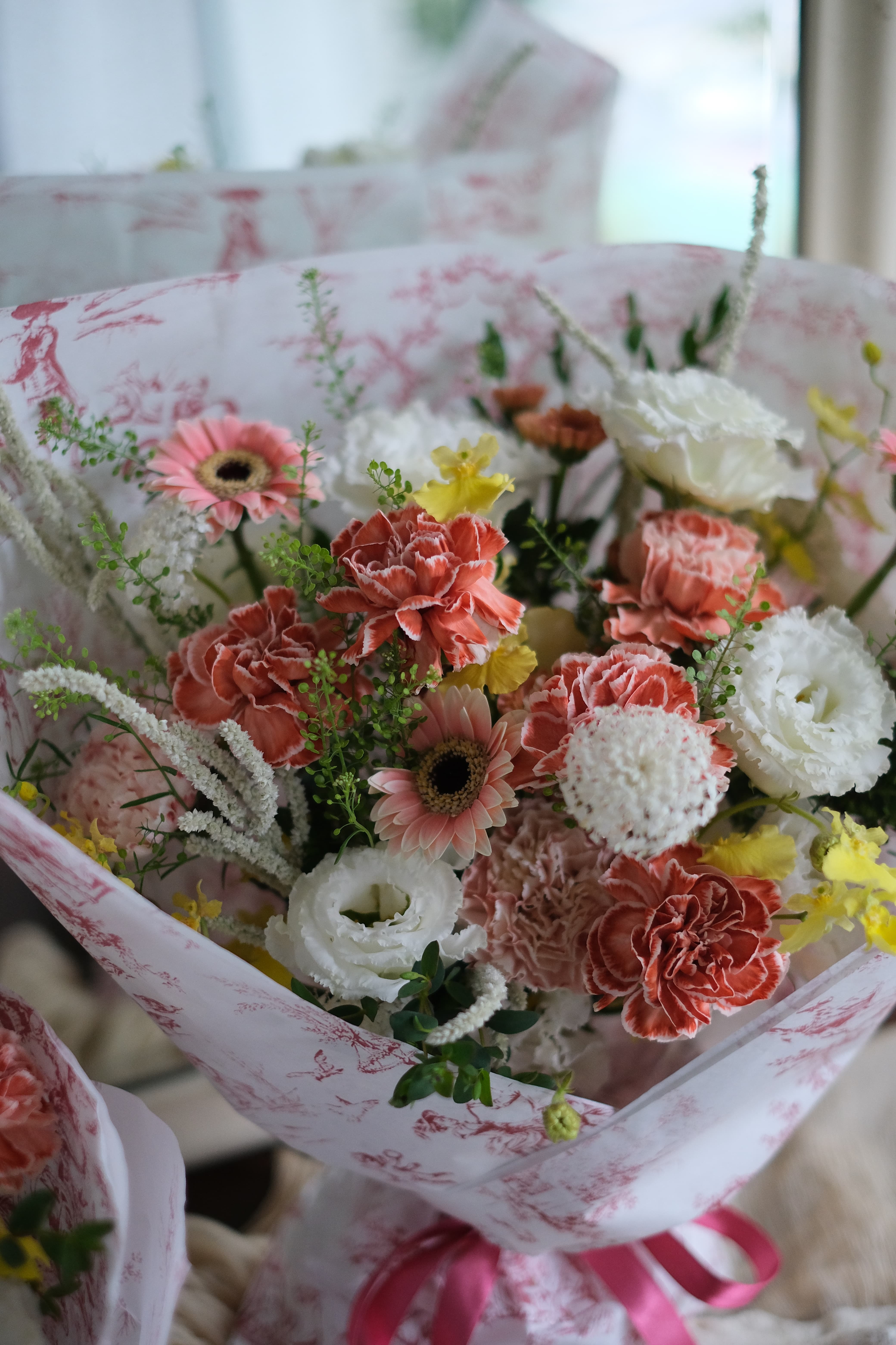 心之緋紅｜慢式母親節花束