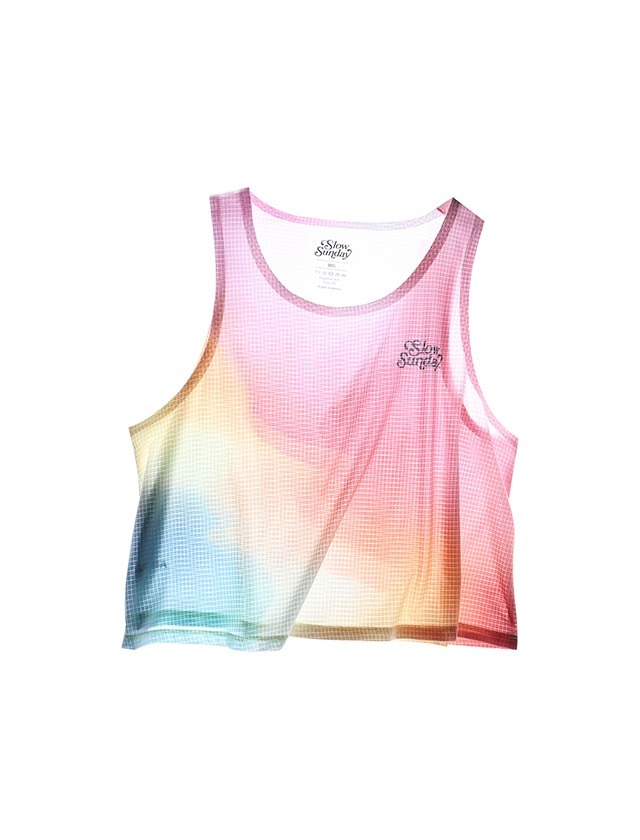 Slow Sunday Crop Singlet
