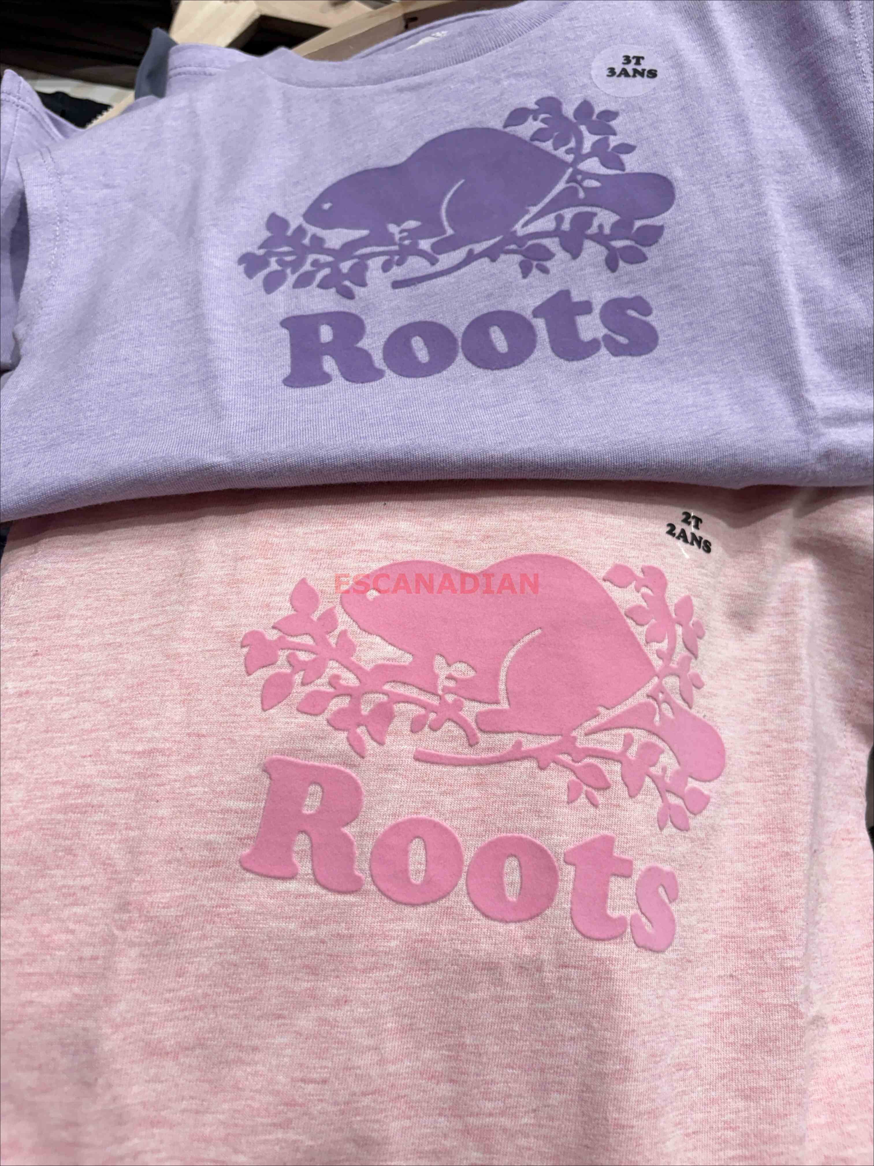 ROOTS 小女童 經典款 海狸 洋裝 (2色)