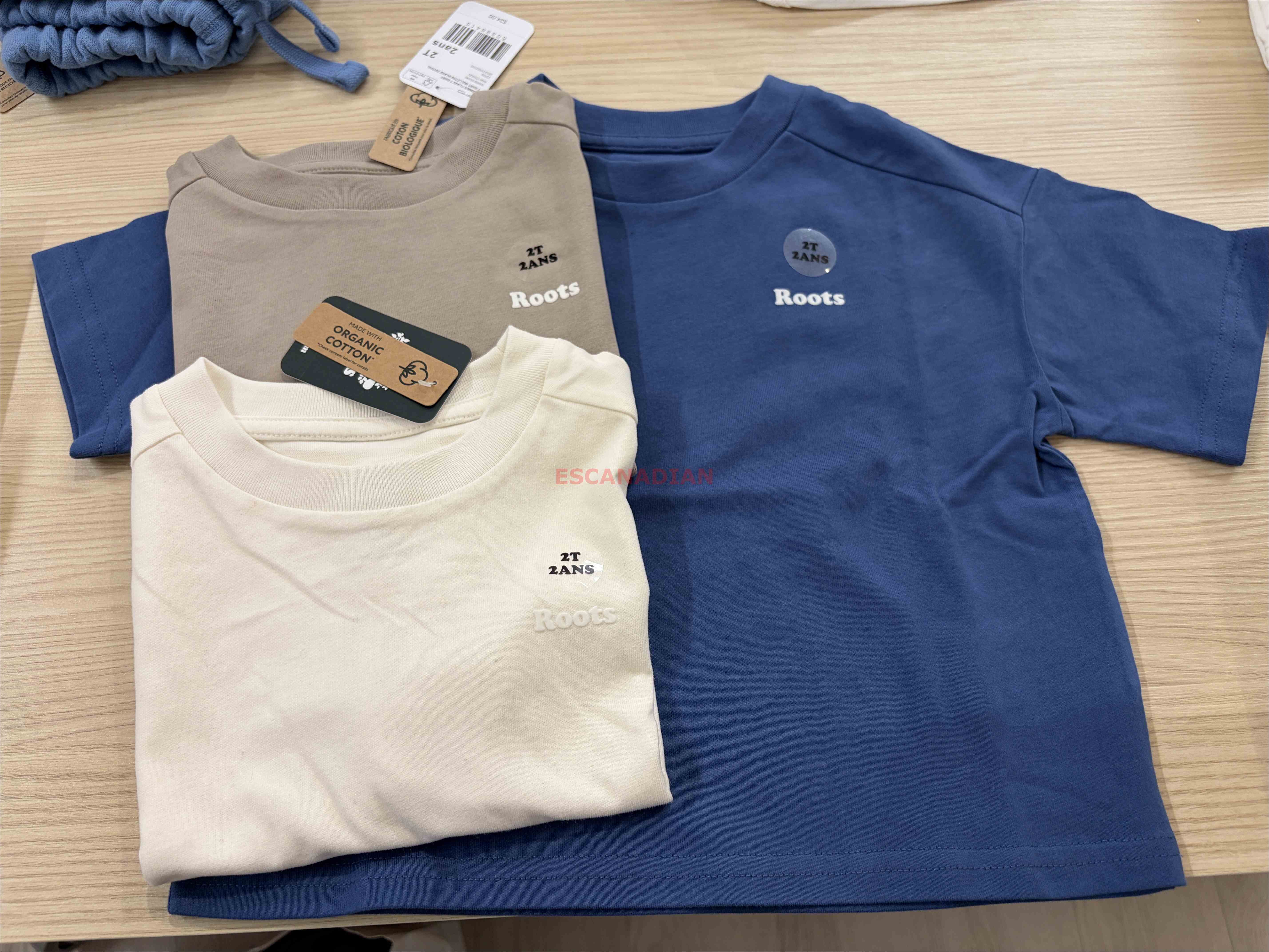 ROOTS 小男童 Cloud系列 硬挺厚棉 落肩 短Tee (3色)