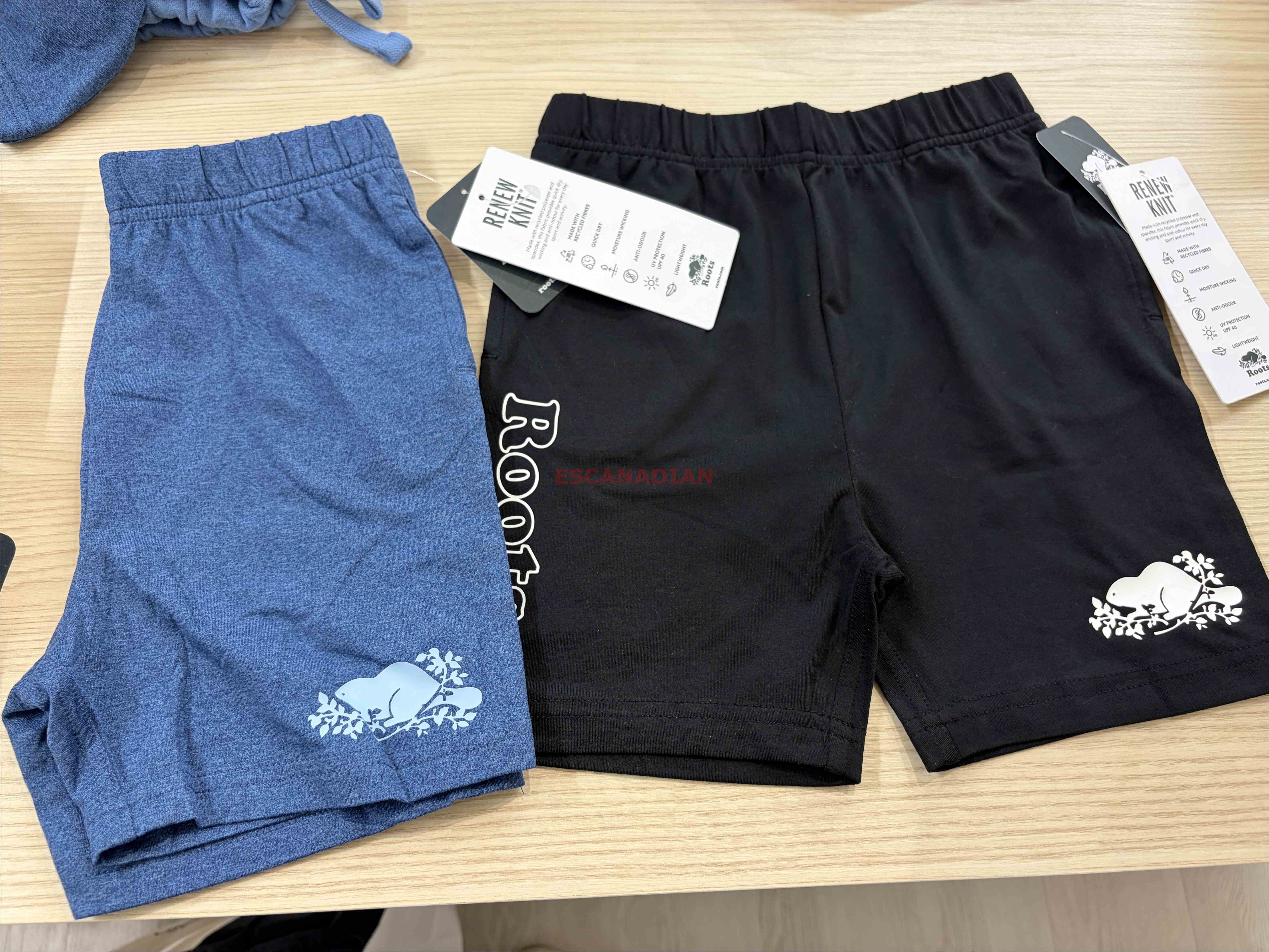 ROOTS 小童 Remix機能型 涼感 快乾 排汗 防曬抗UV 短褲 (2色)