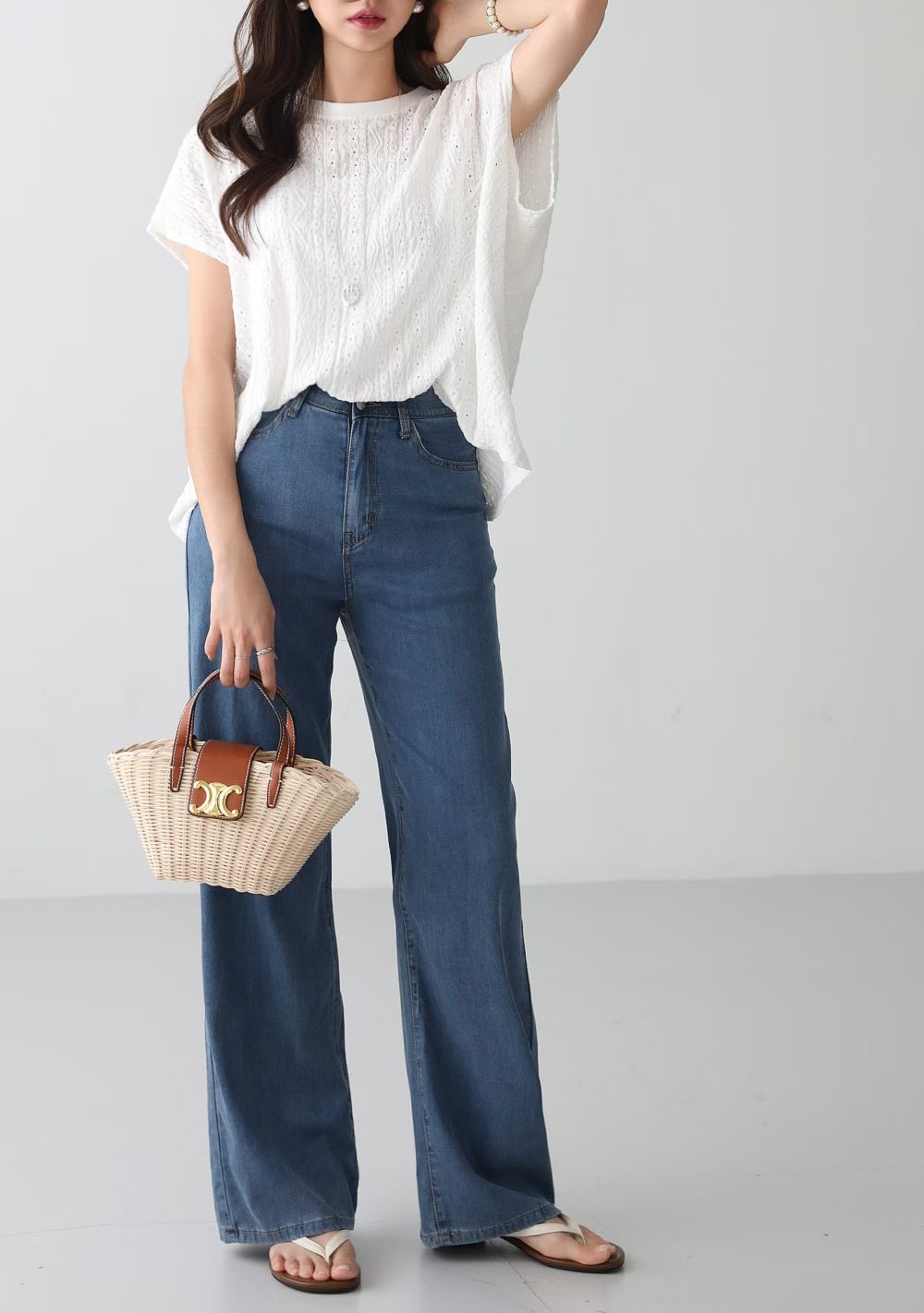 軟熟lace布上衣(15139)