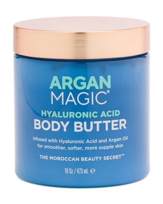 【預購】H040358 Argan Magic 16 盎司玻尿酸身體乳霜