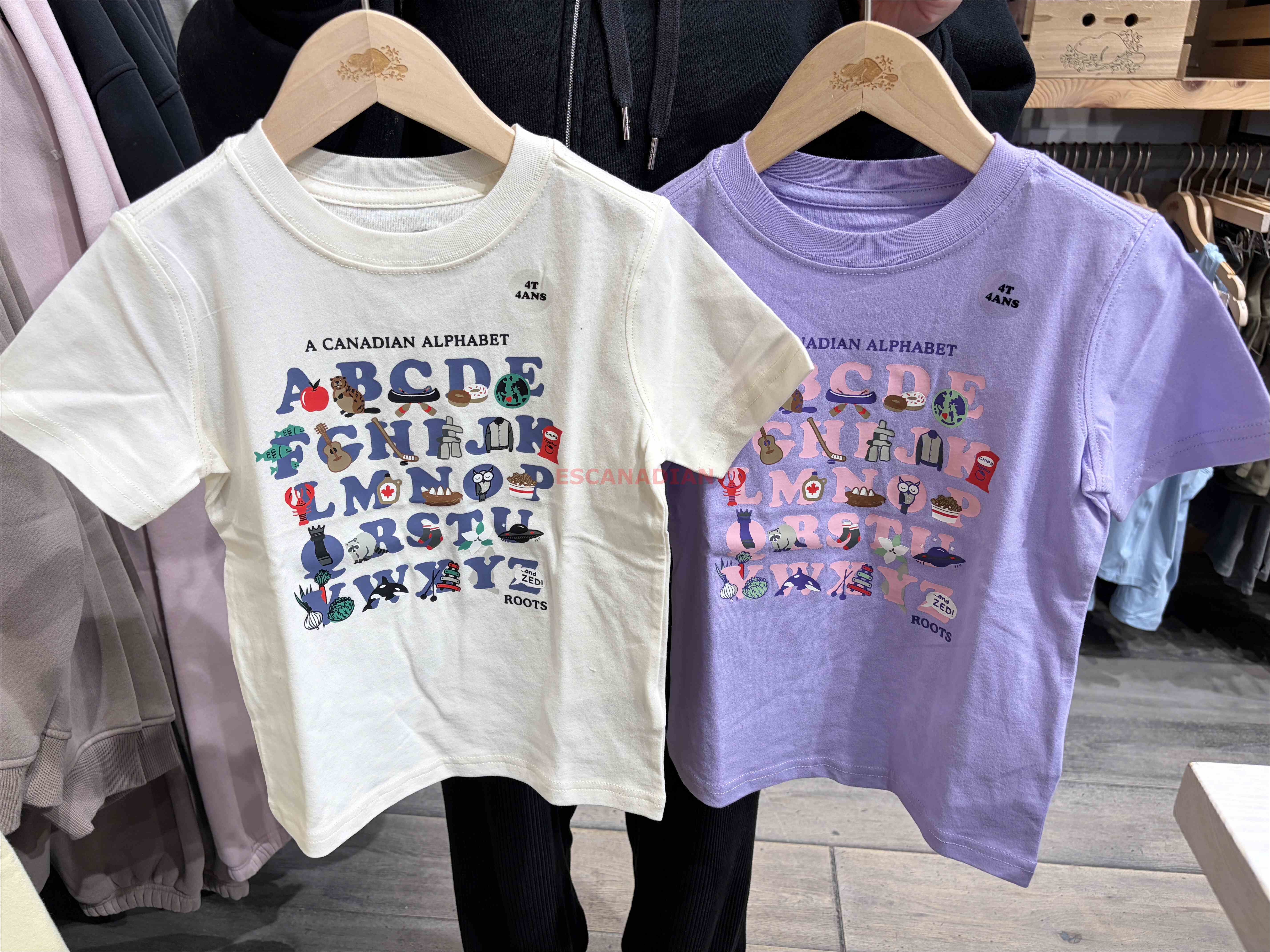 ROOTS 小童/Baby 加拿大款 ABC 短TEE (2色)