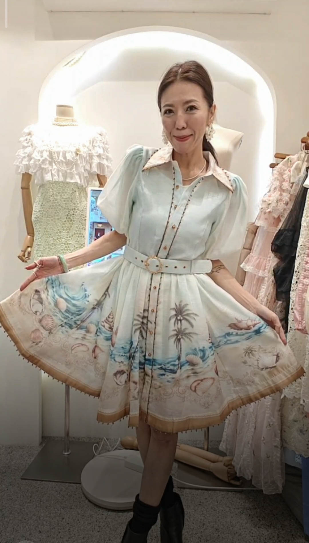 🎈K4181  ▶️海洋風洋裝 👉B:94cm W:90cm H:cm L:92cm