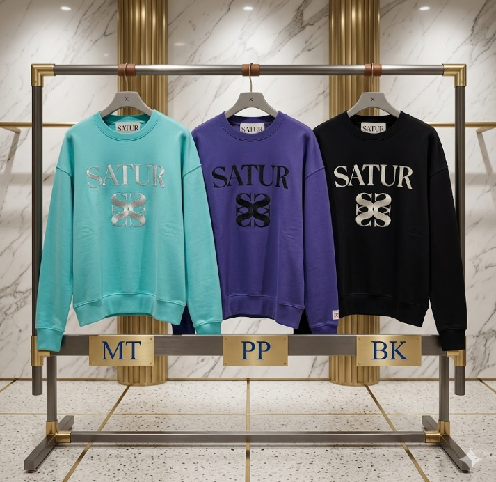 【直播】SATUR LX040226 男女同款圓領衛衣