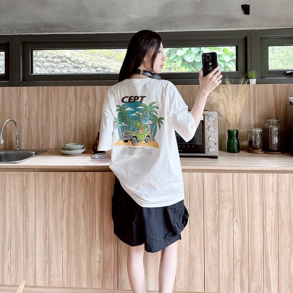 ❄️夏日必備❄️CEPT露營小熊吉普車 短T(2colors)
