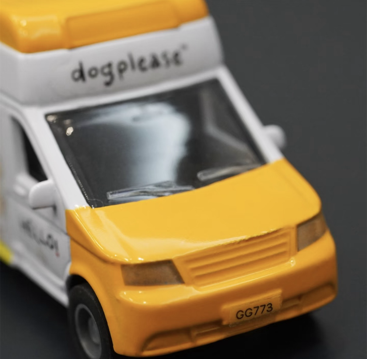 香港合金車/迴力車 - 寵物家族 雪糕車