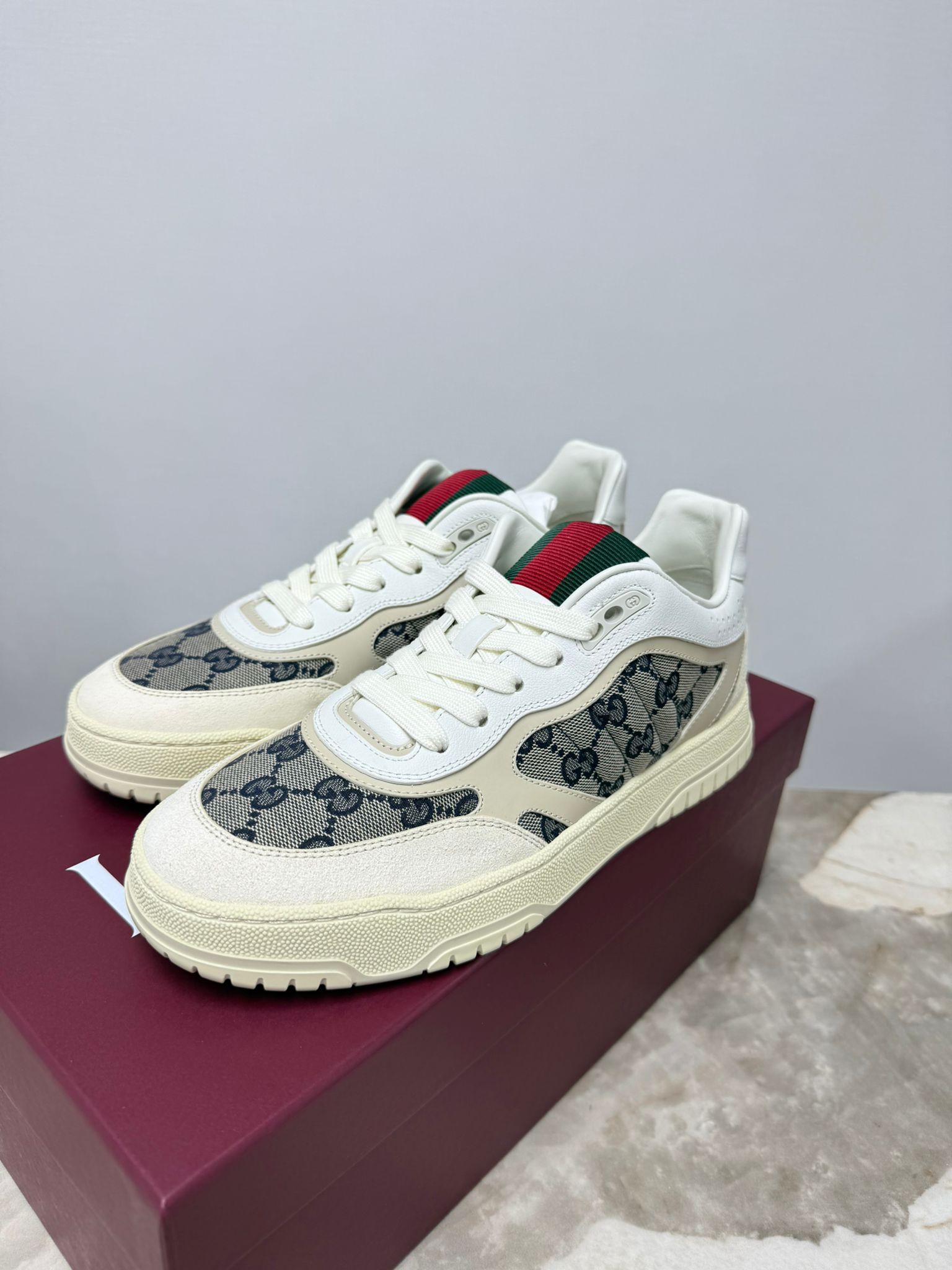 LYS01498 Gucci 滿版Logo中筒休閒鞋 38碼