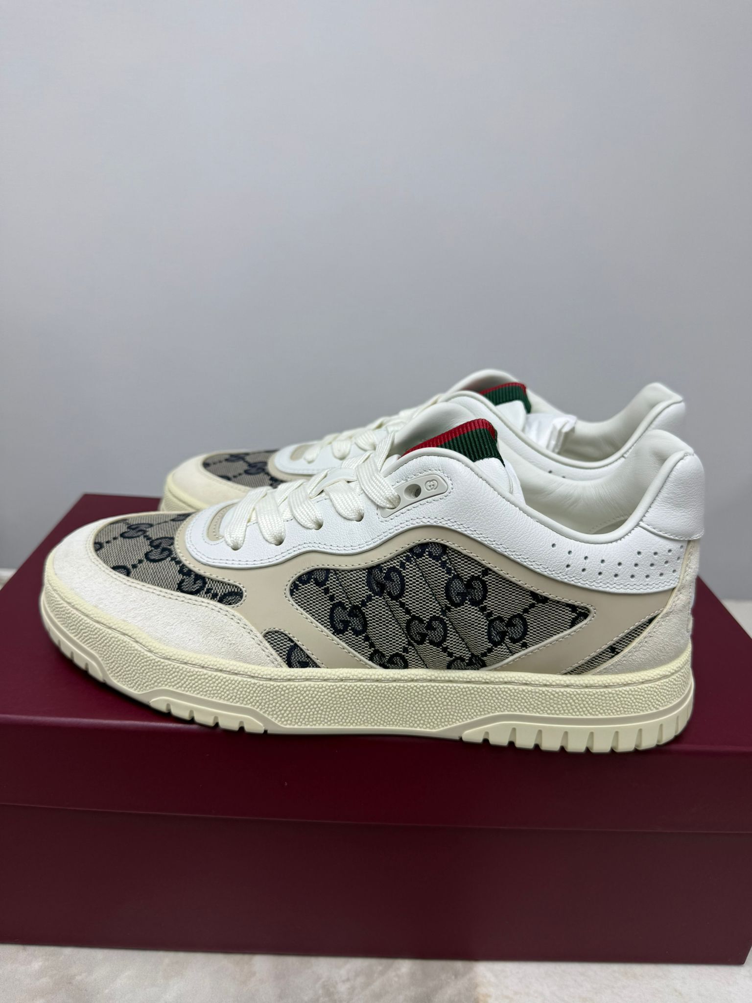 LYS01498 Gucci 滿版Logo中筒休閒鞋 38碼