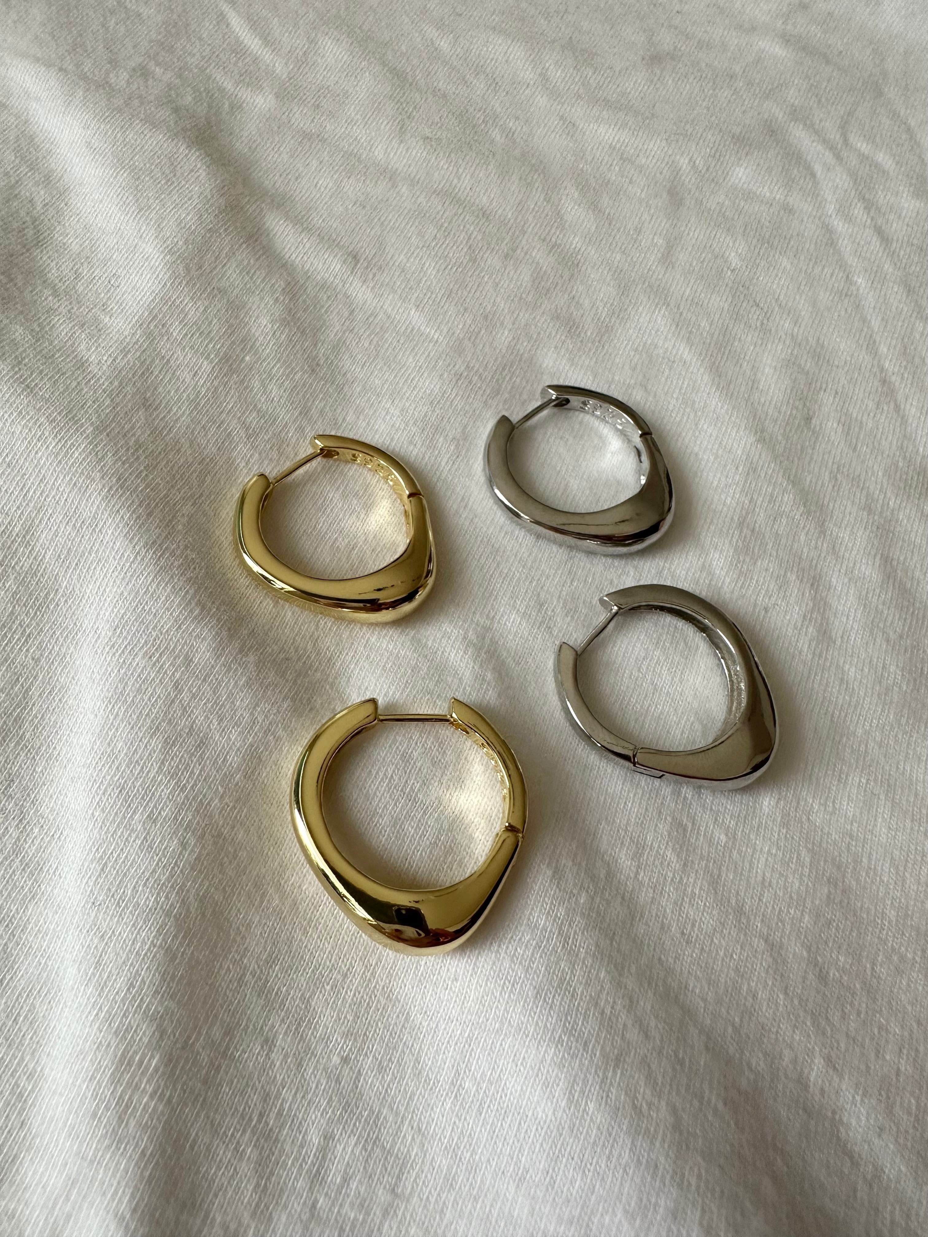 S925 straight design pierce