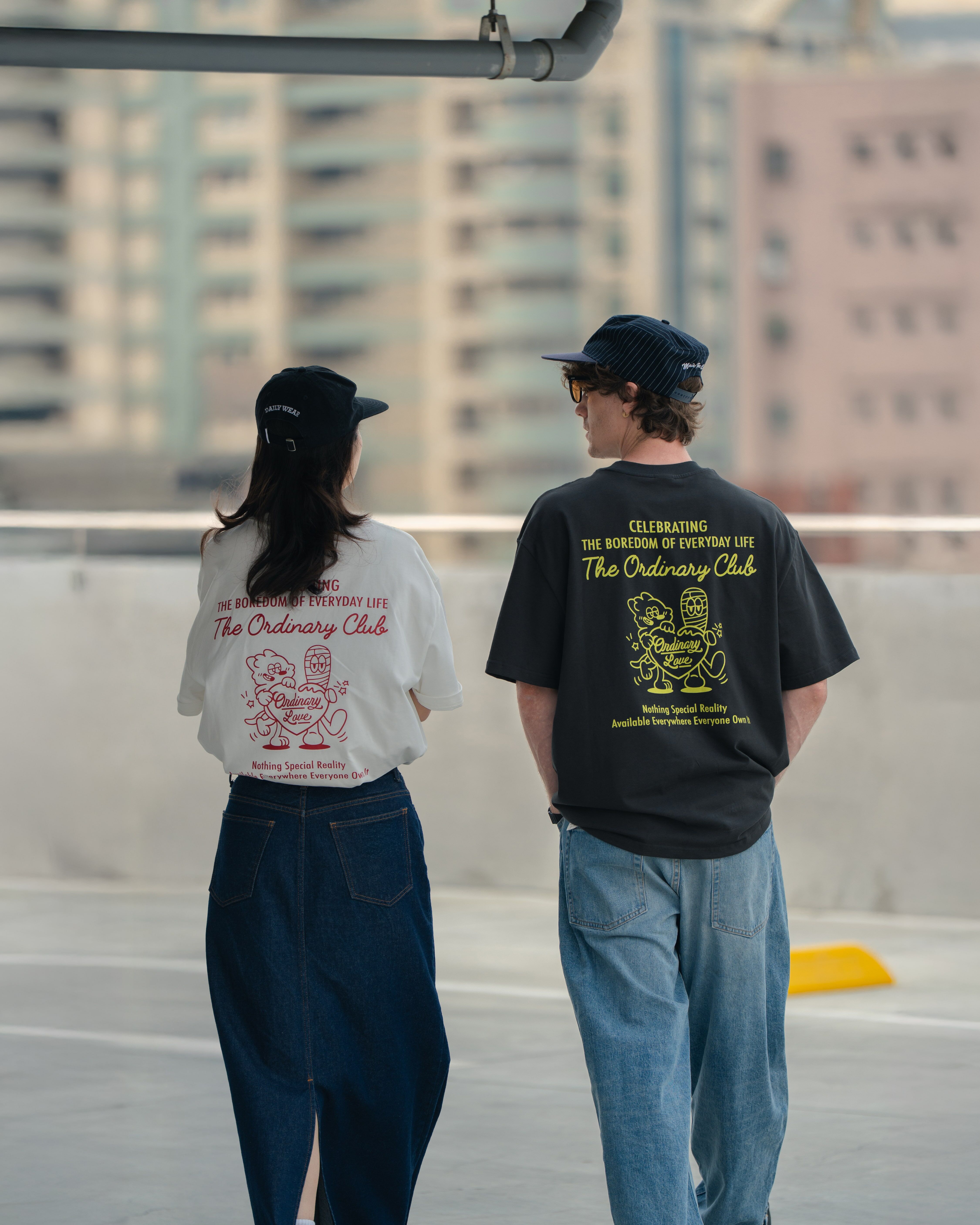 【車庫服飾】ORDINARY RETRO HEART SURF TEE