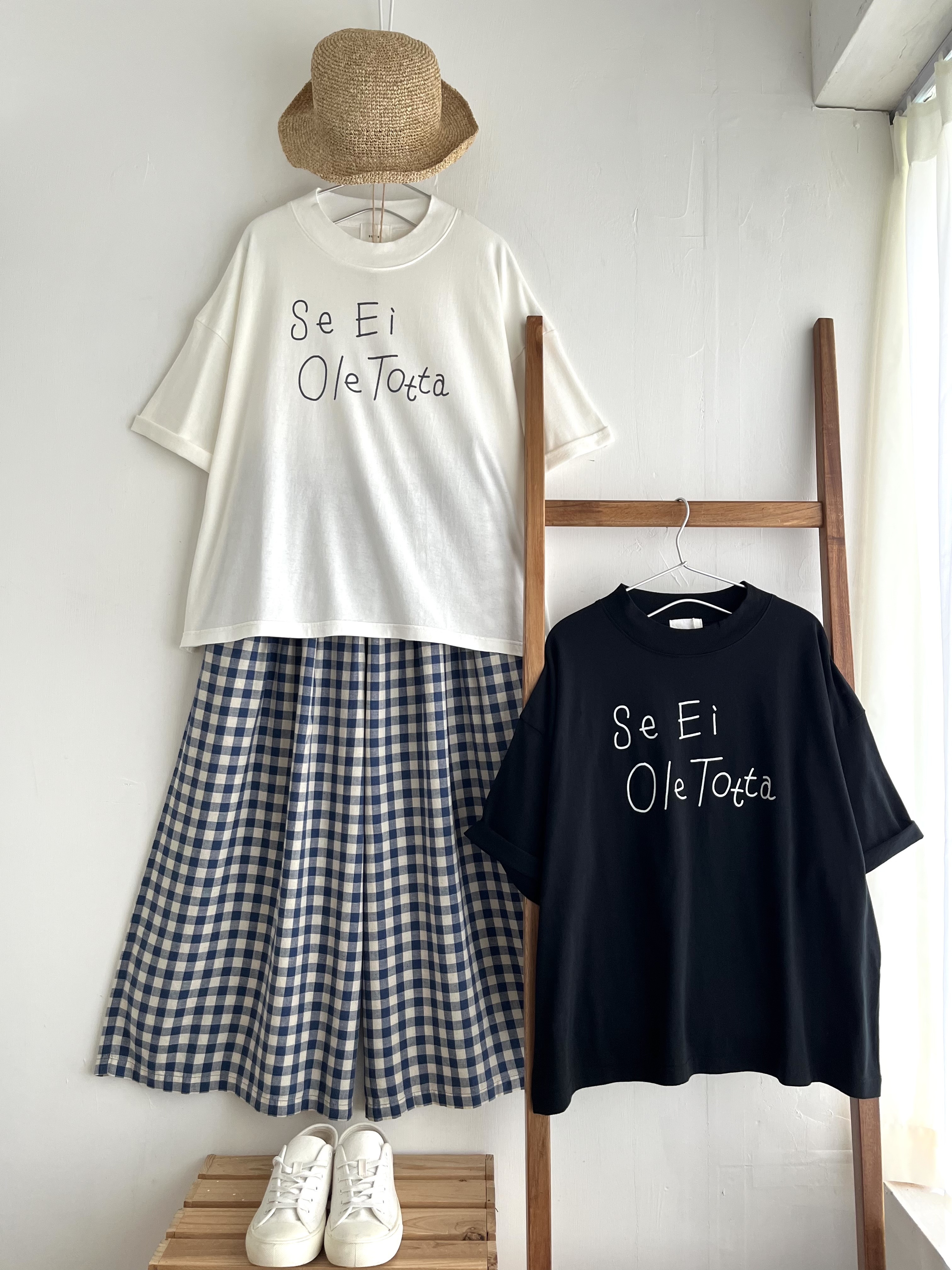 日本製SETTEN白色tee