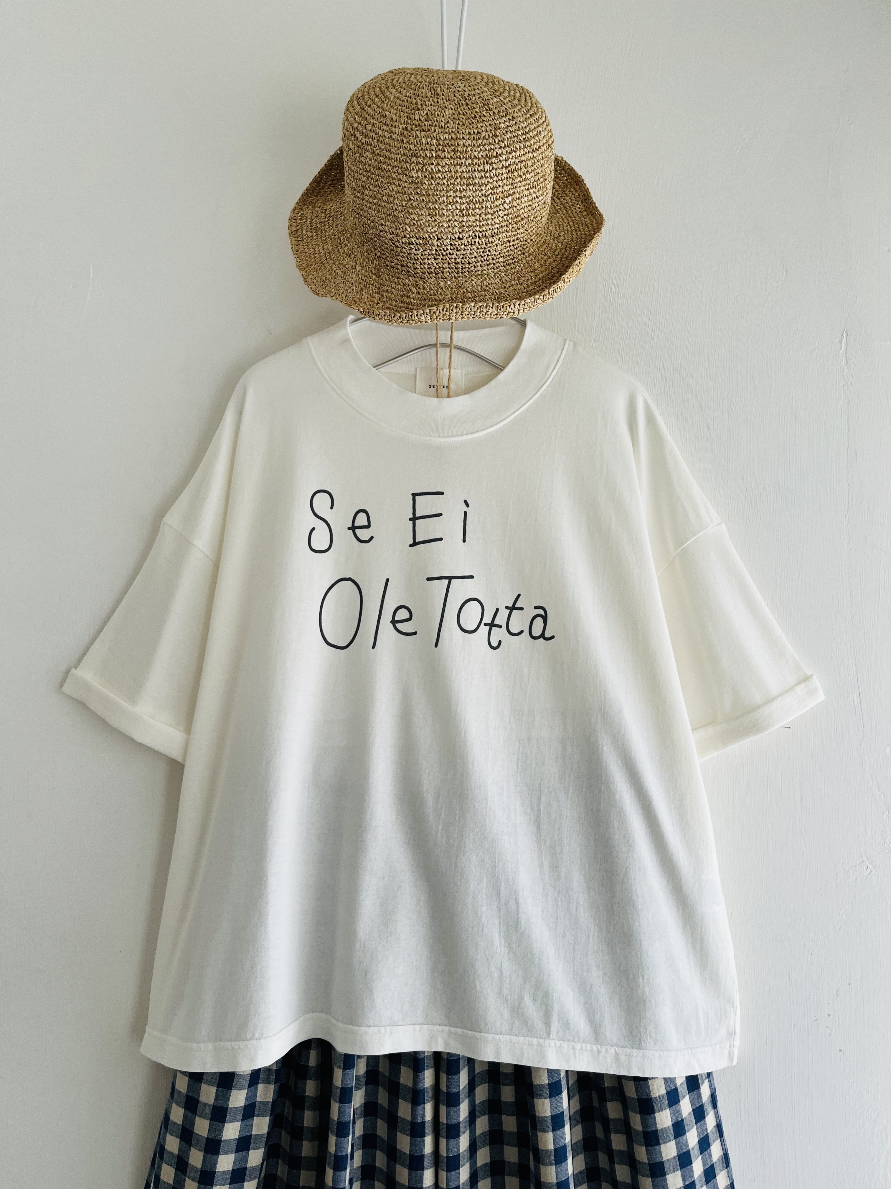 日本製SETTEN白色tee