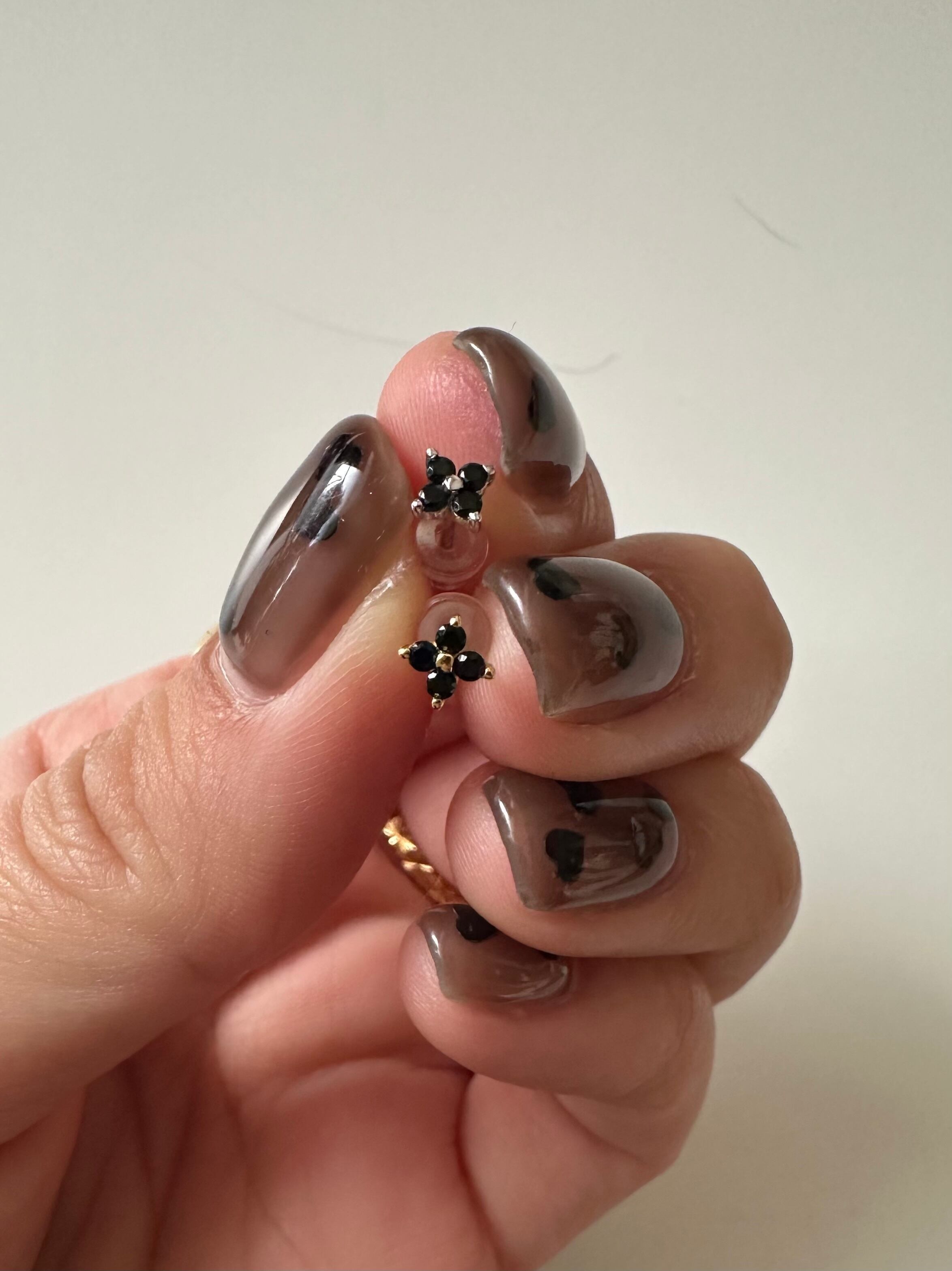 SS stud flower pierce