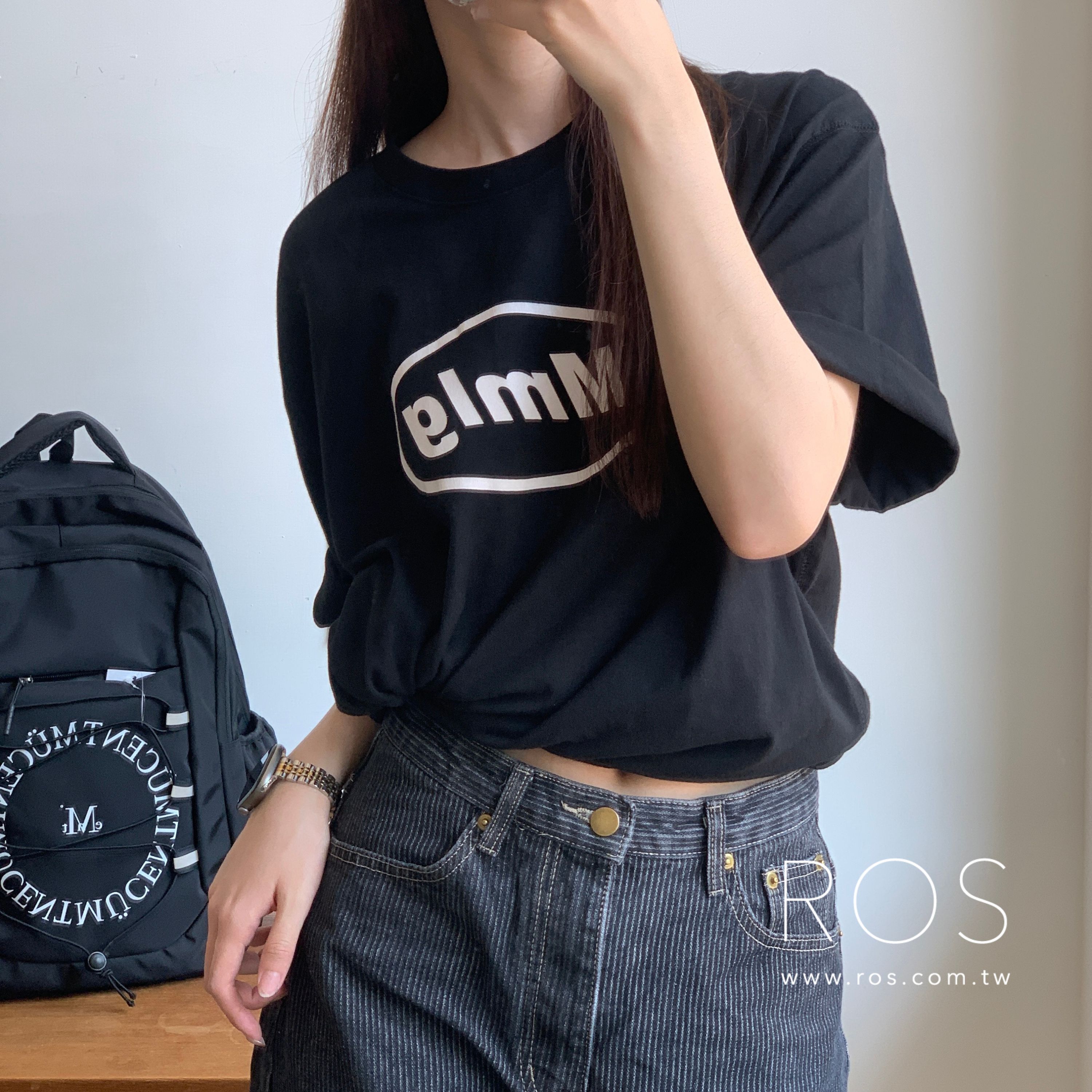 🇰🇷韓國 MMLG HF 短袖上衣 黑