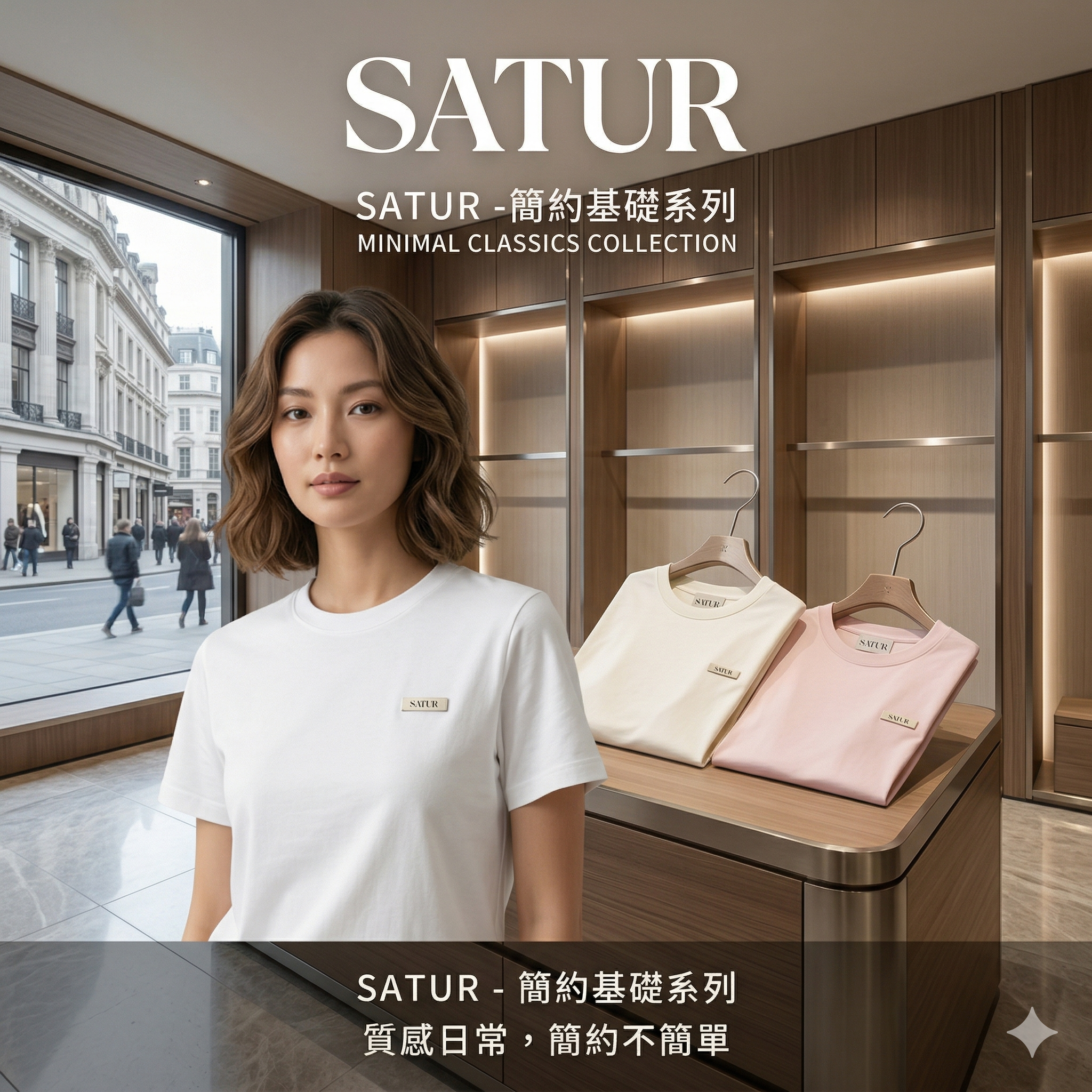 【直播】SATUR LX040213 女款短袖上衣