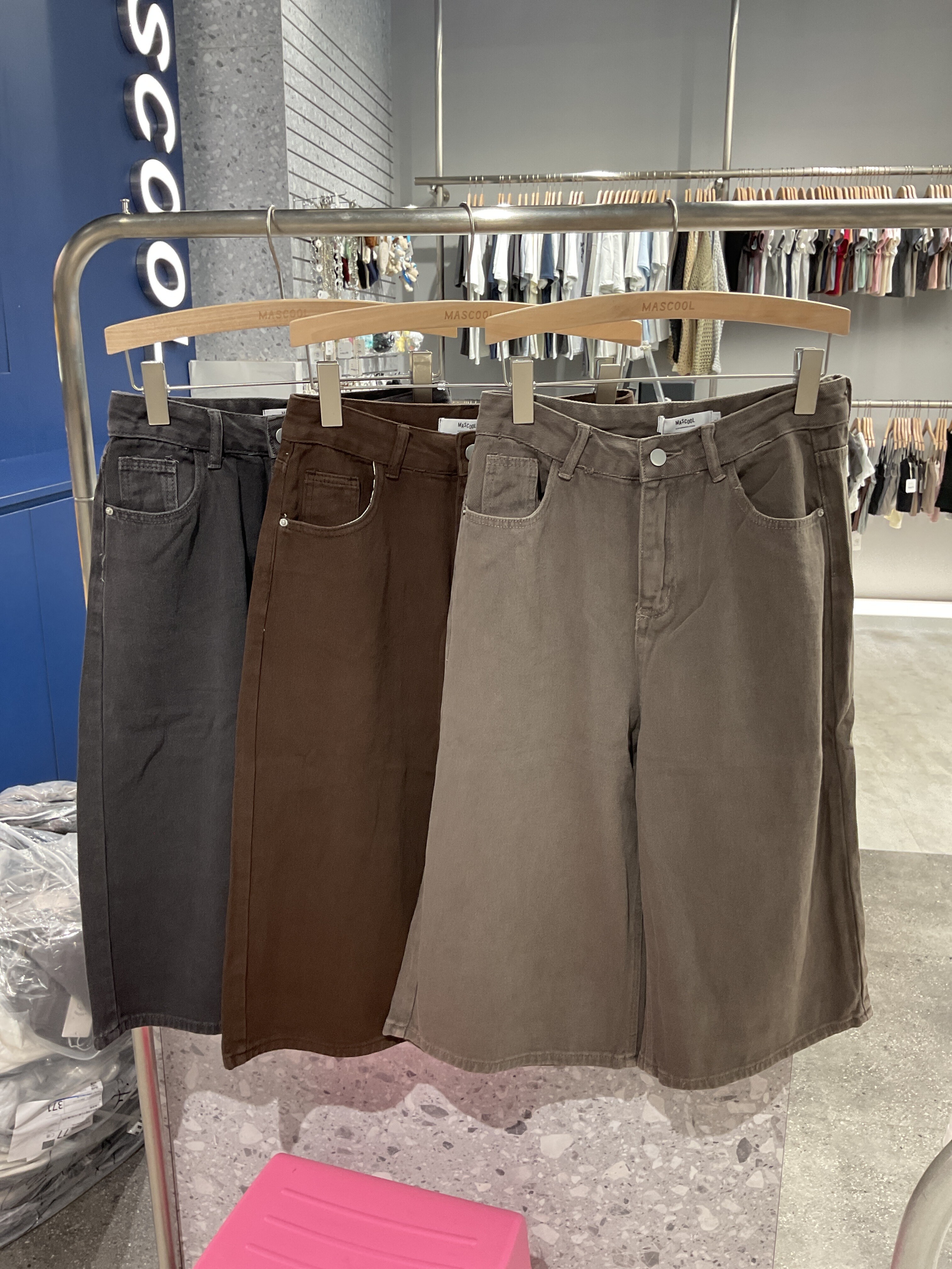 3389 女款牛仔七分褲