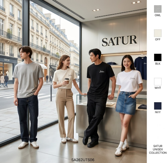 【直播】SATUR LX040212 男女同款短袖上衣