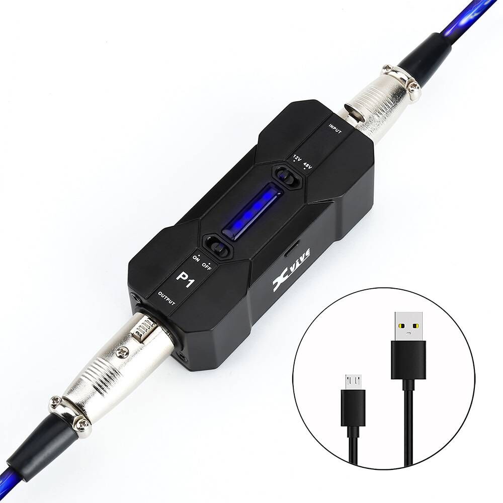 Xvive P1 Portable Phantom Power Supply 便攜式 幻象電源供應器 第 5 張圖片｜三峽麥克風