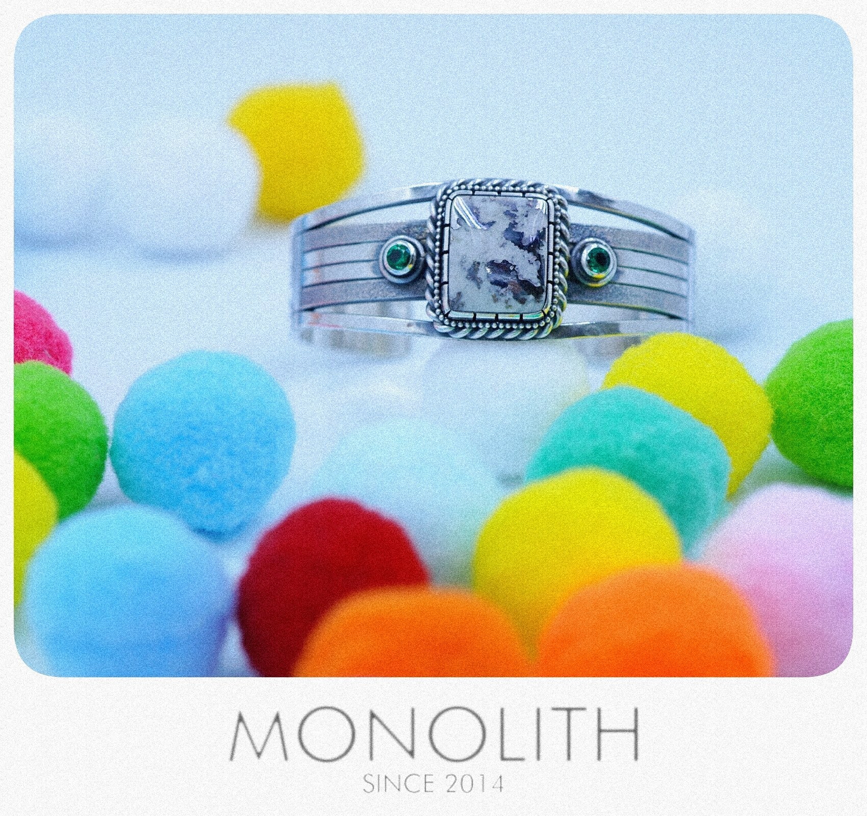 銀礦石打印【手環】