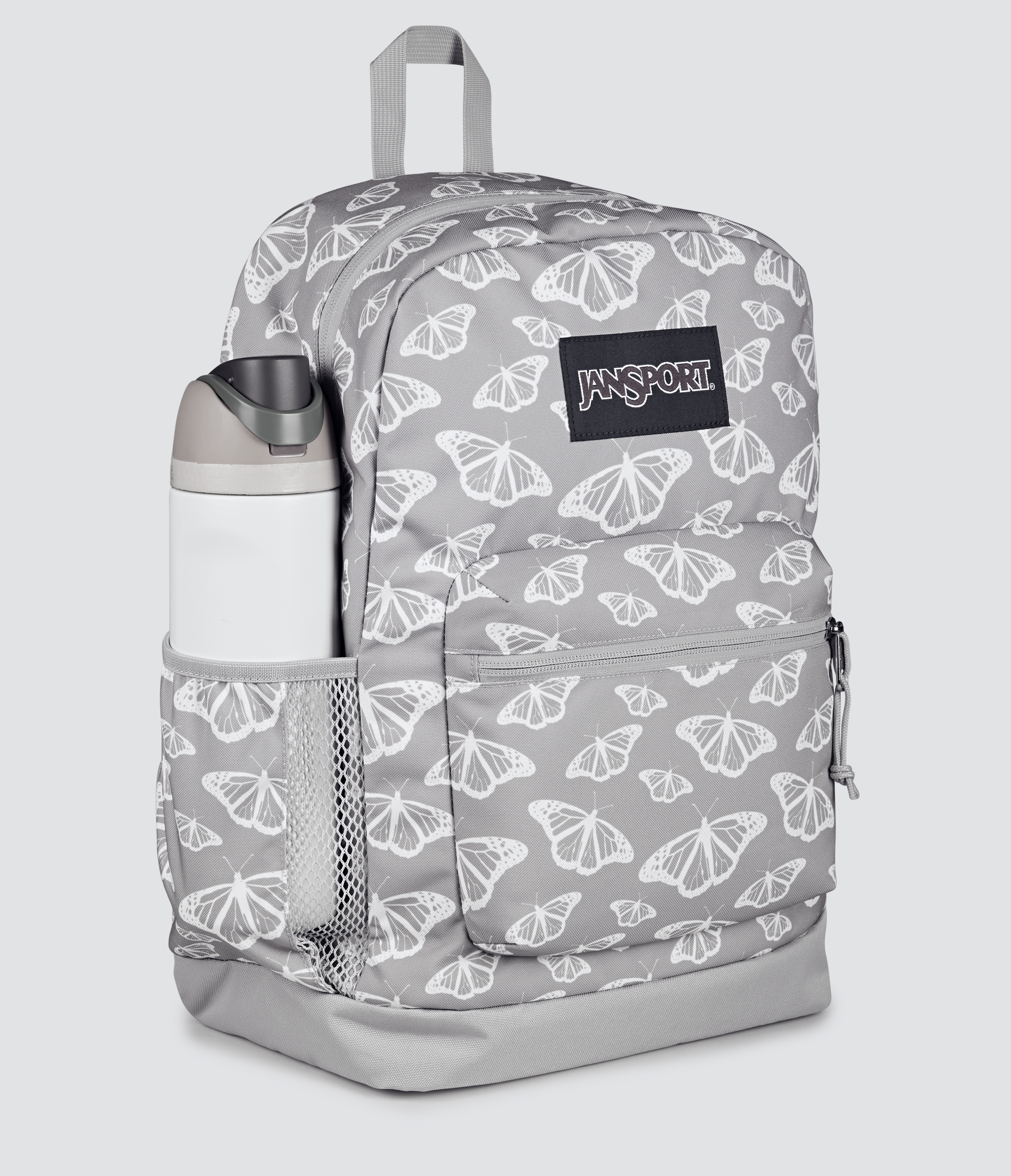 JANSPORT CROSS TOWN PLUS - FLUTTER BY GREY