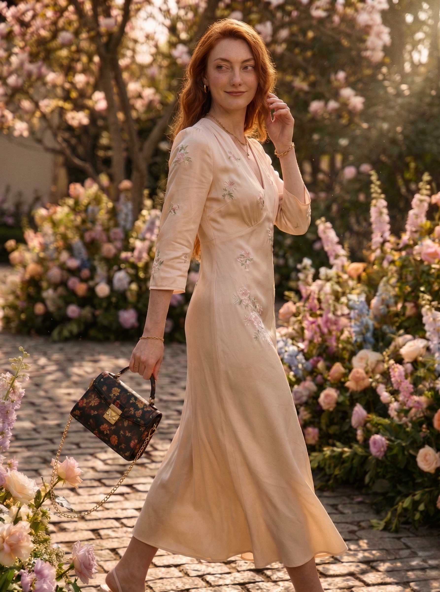 Monet Garden Tote Bag