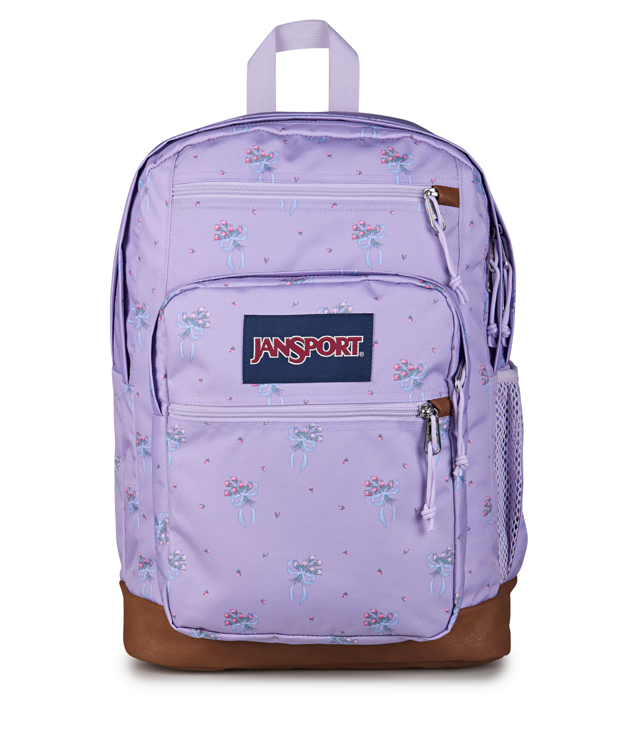 JANSPORT COOL STUDENT BACKPACK - PASTEL PETALS LILAC/BLUE/PINK/GREEN