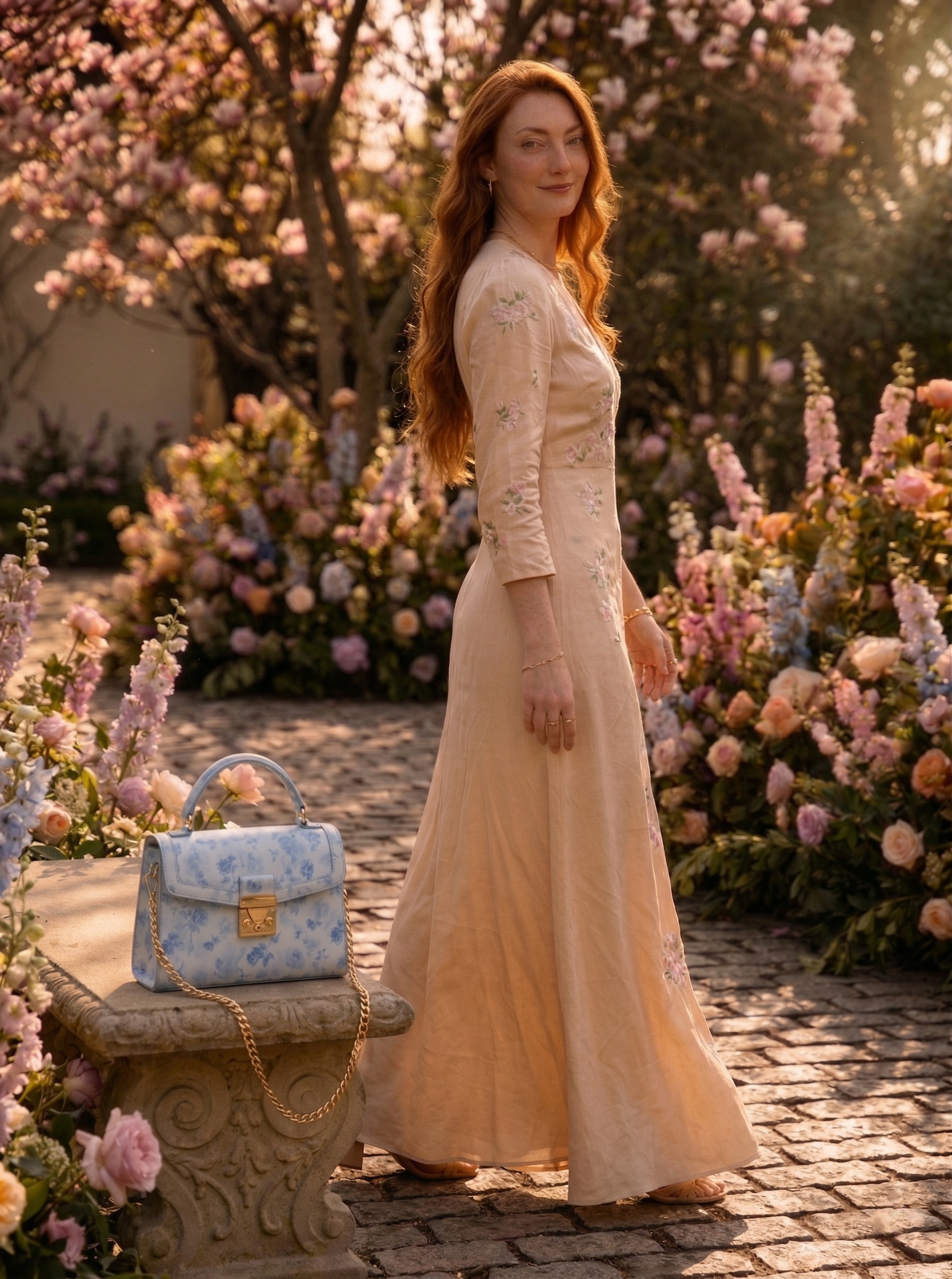 Monet Garden Tote Bag