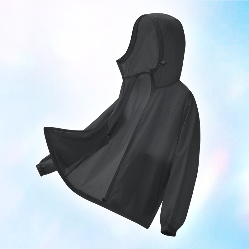 果凍冰肌防曬外套-黑色