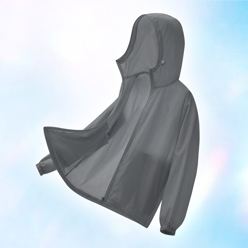 果凍冰肌防曬外套-深灰