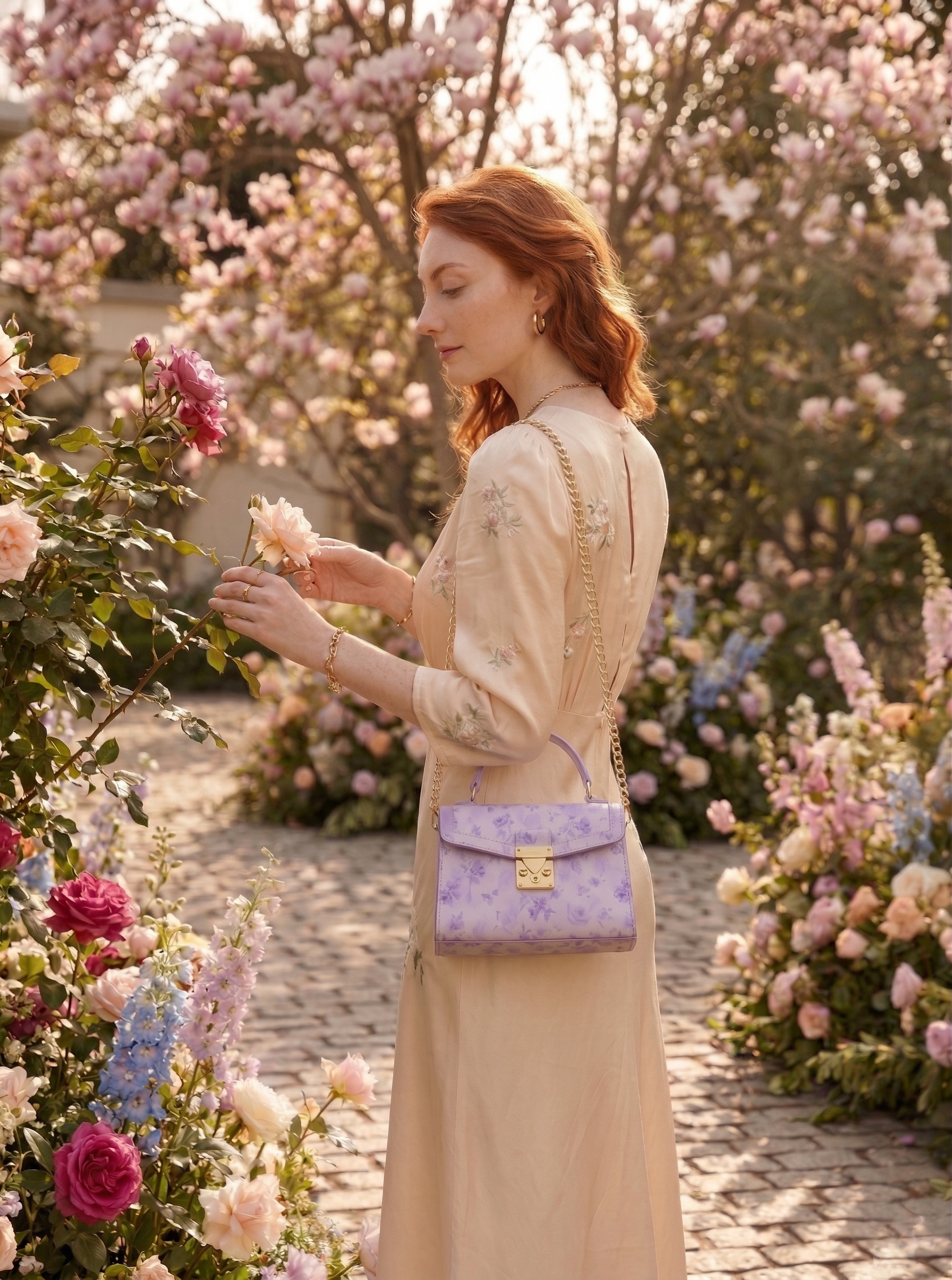 Monet Garden Tote Bag