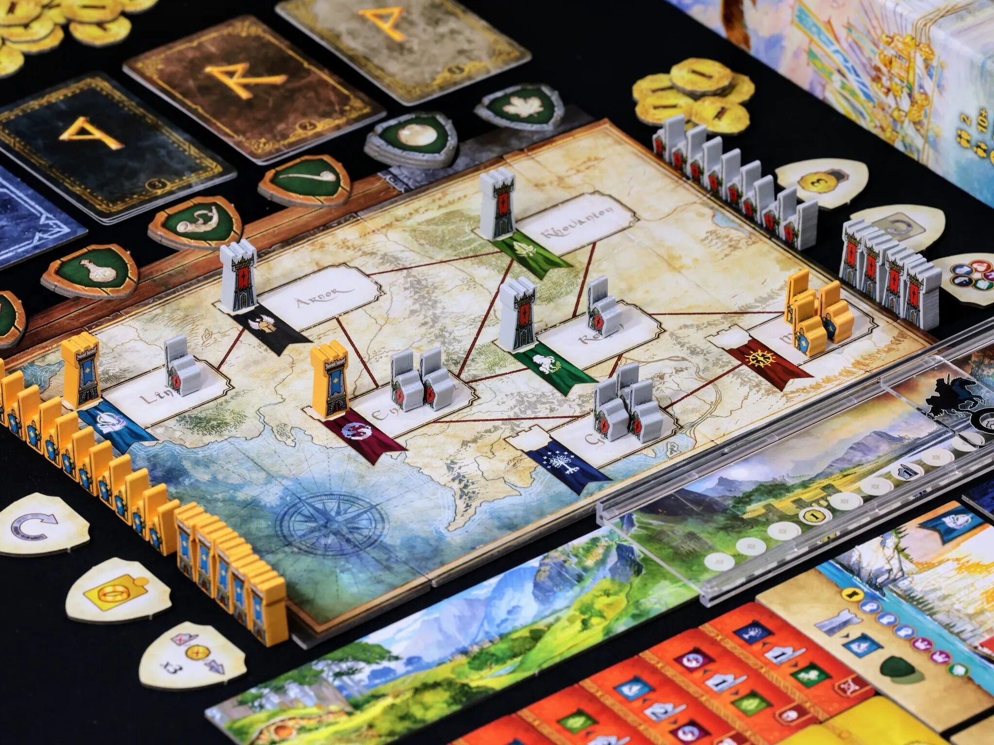 七大奇蹟對決 魔戒：中洲對決版 7 Wonders Duel The Lord of The Rings: Duel for Middle-earth - Chi ver.