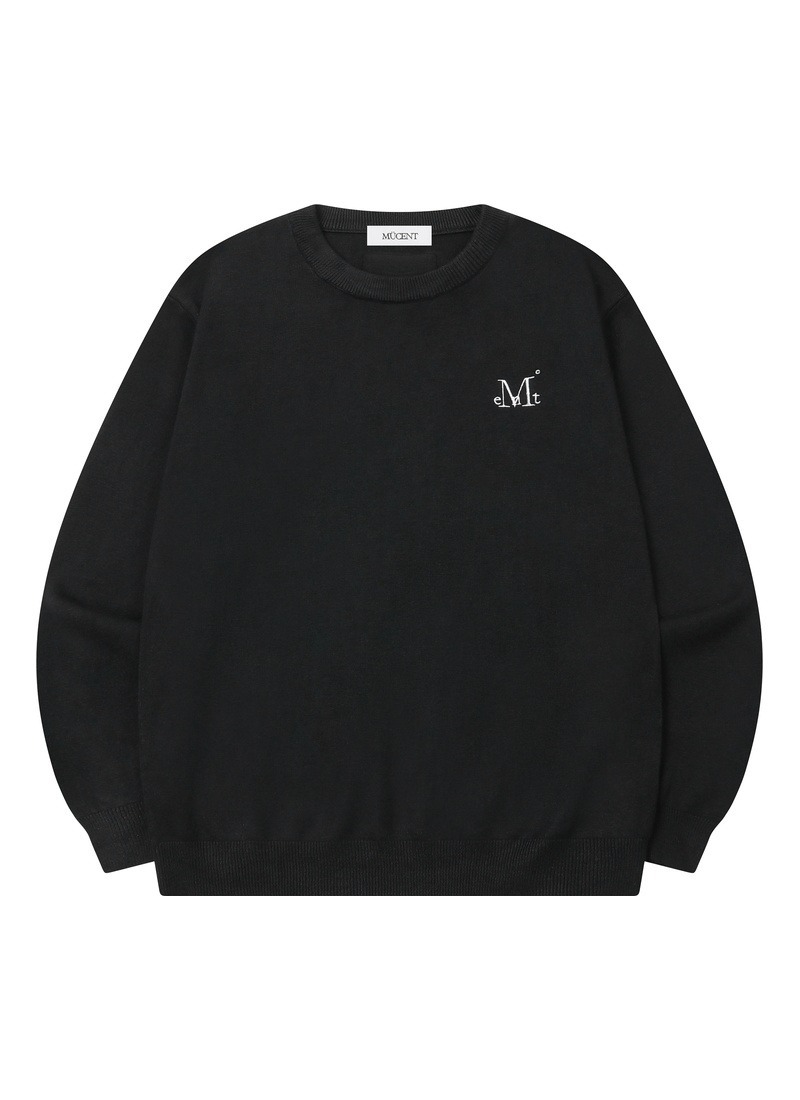 【 4/19收單 】MUCENT 經典Logo刺繡大學T 韓國