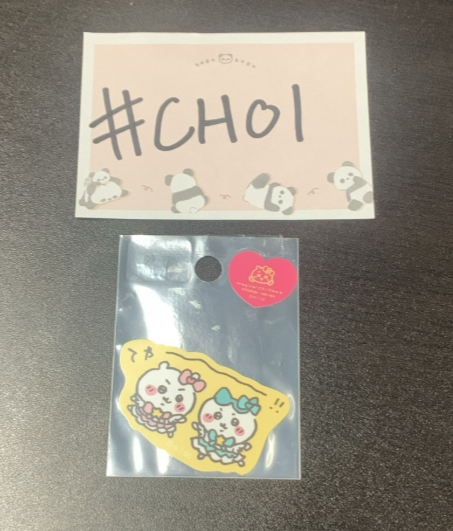 CHIIKAWA   2人 貼紙 #CHOI