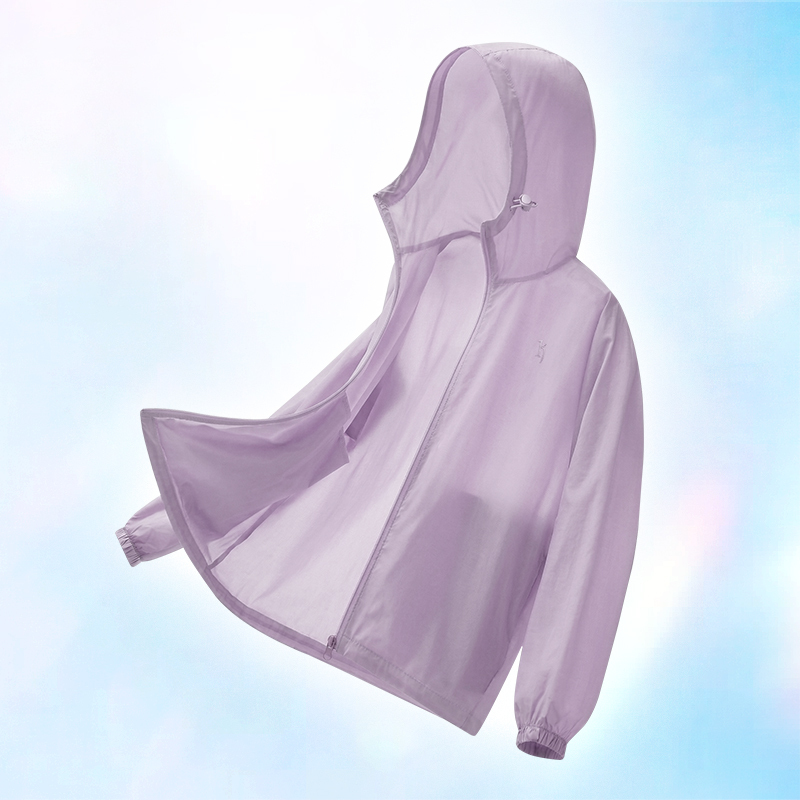 果凍冰肌防曬外套-丁香紫