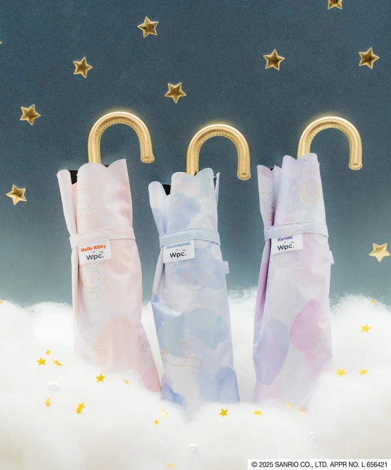 (C) Sanrio X Wpc. 三麗鷗波浪邊水彩遮陽傘 (205G) #WPP038 - WPC #0413UB