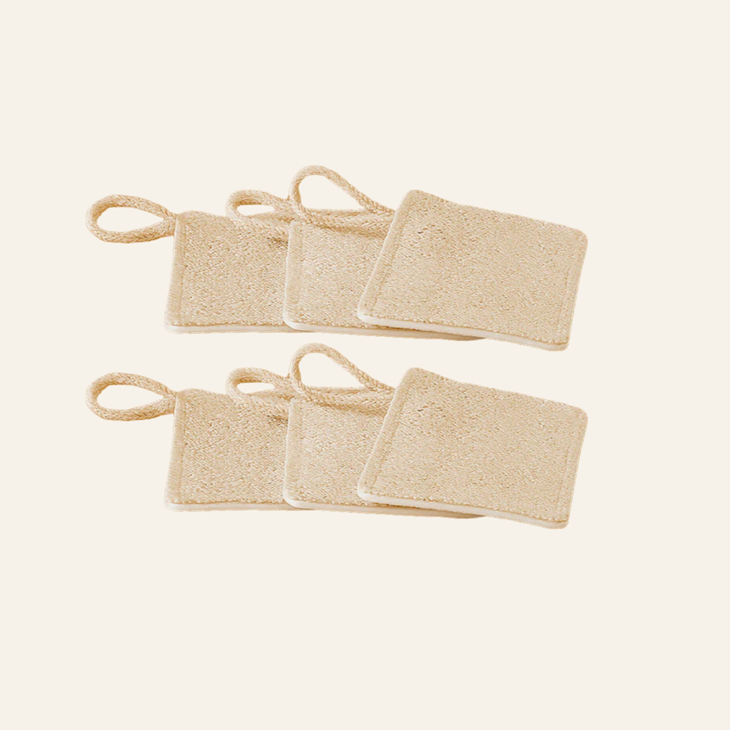 （定期購）【綠印生活】絲瓜絡木漿棉菜瓜布 (3片裝)｜蔬果｜碗盤清潔