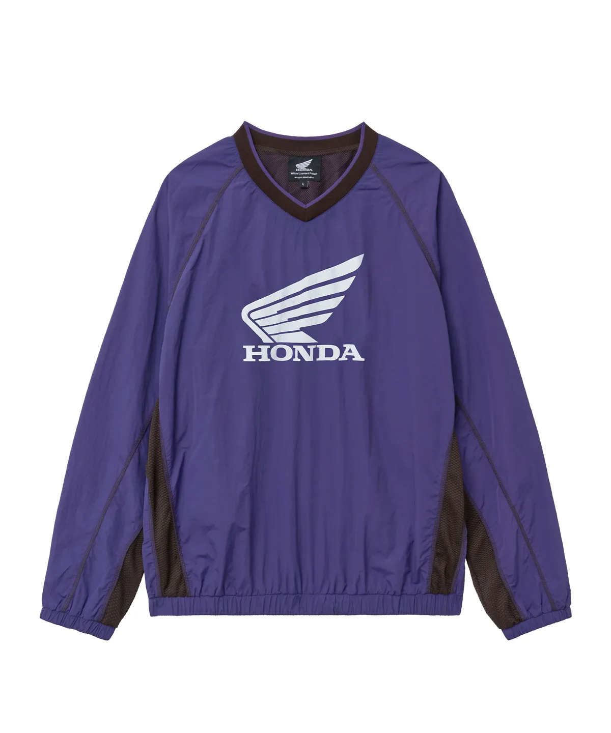 【代購】HONDA 尼龍拼接網眼長袖上衣 機能透氣長袖T